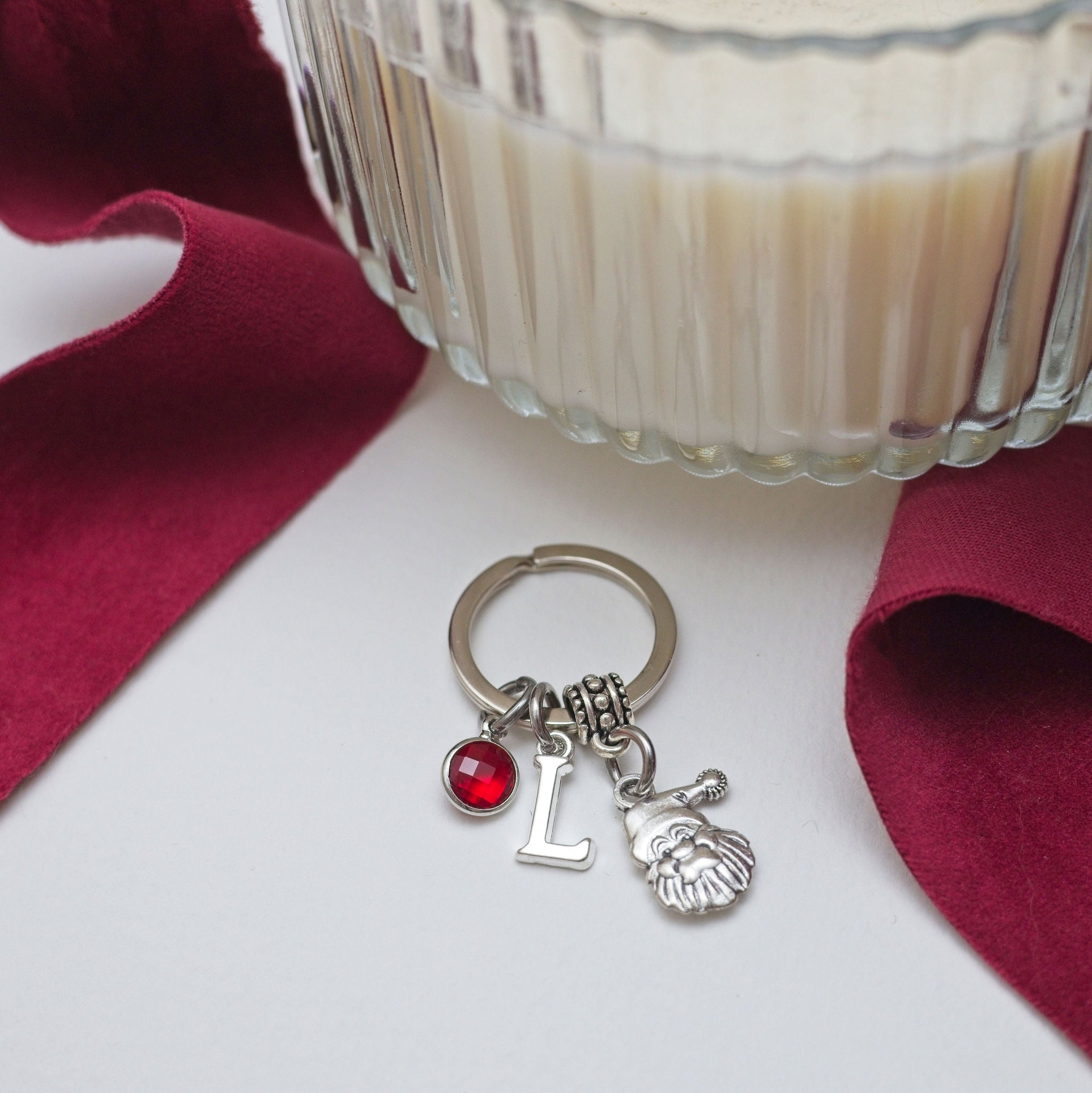 Personalised Santa Claus Keyring