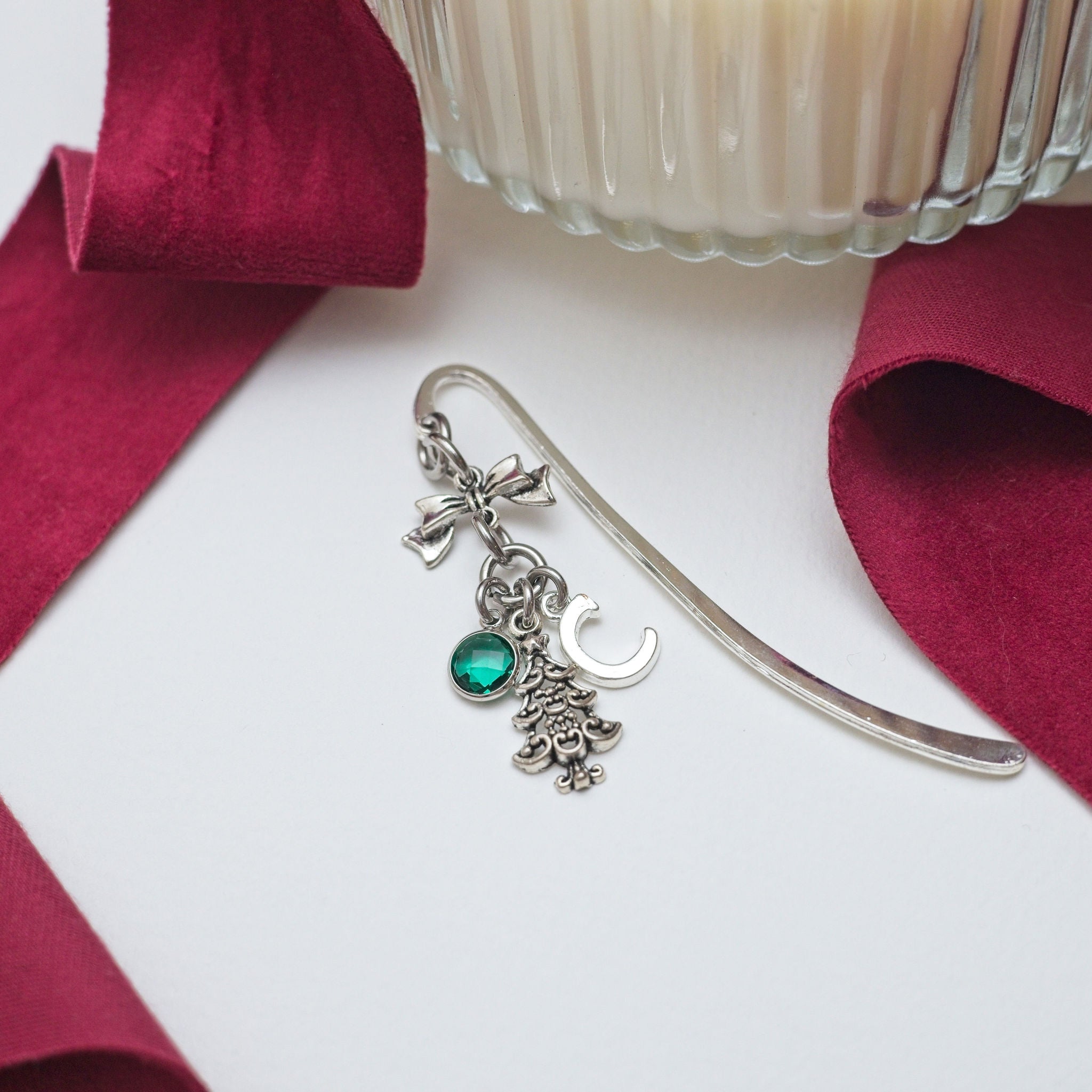 Personalised Christmas Tree Bookmark