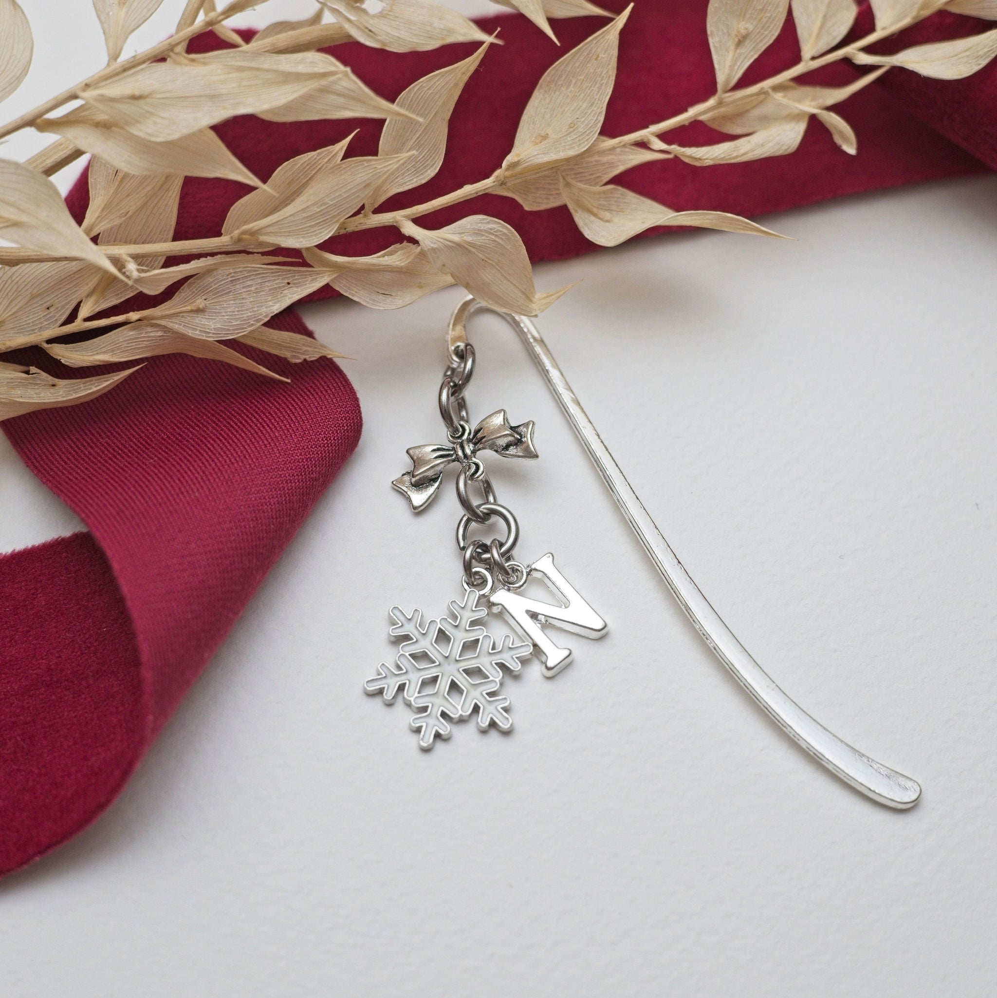 Personalised Snowflake Bookmark