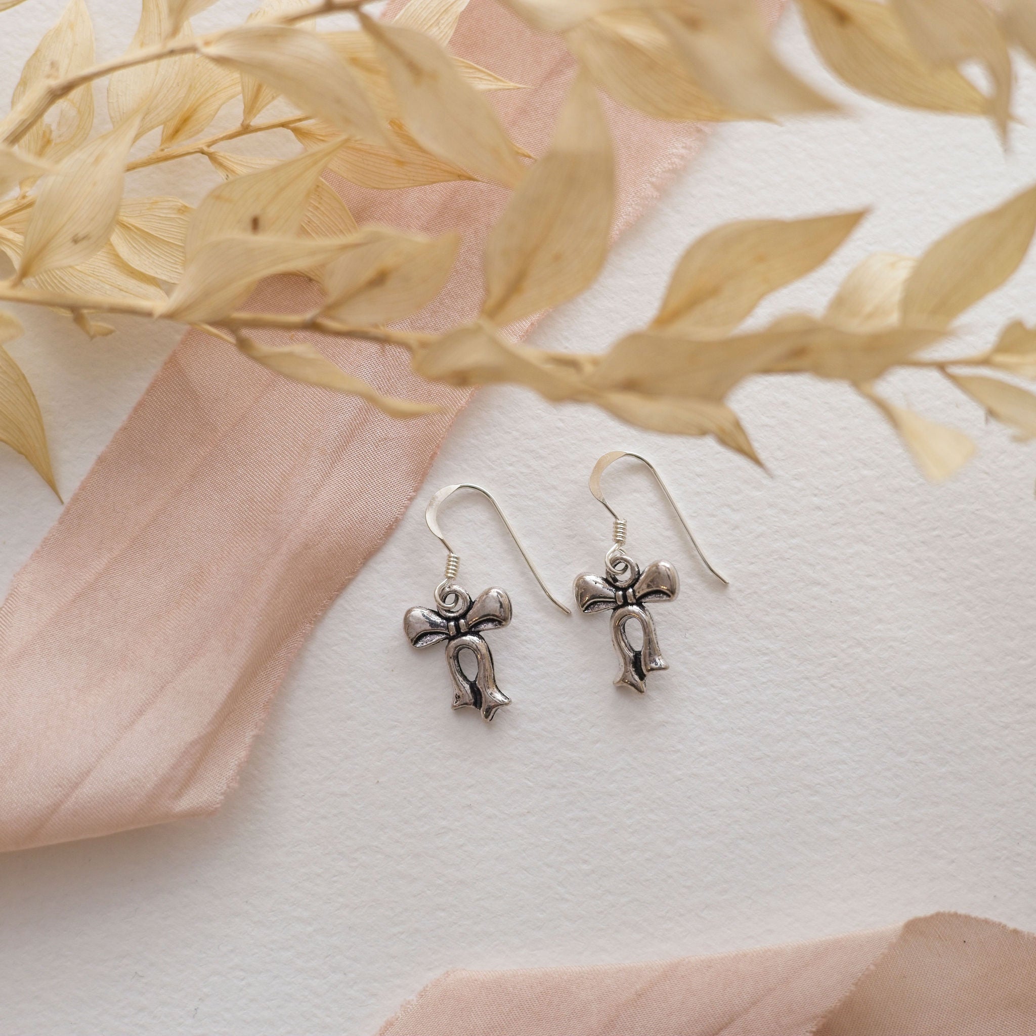 Bow Charm Earrings