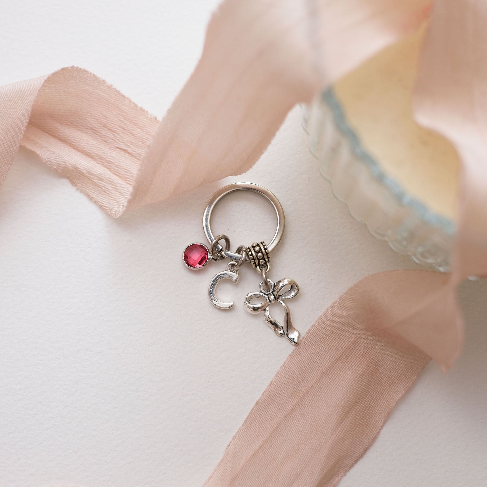 Personalised Bow Keyring