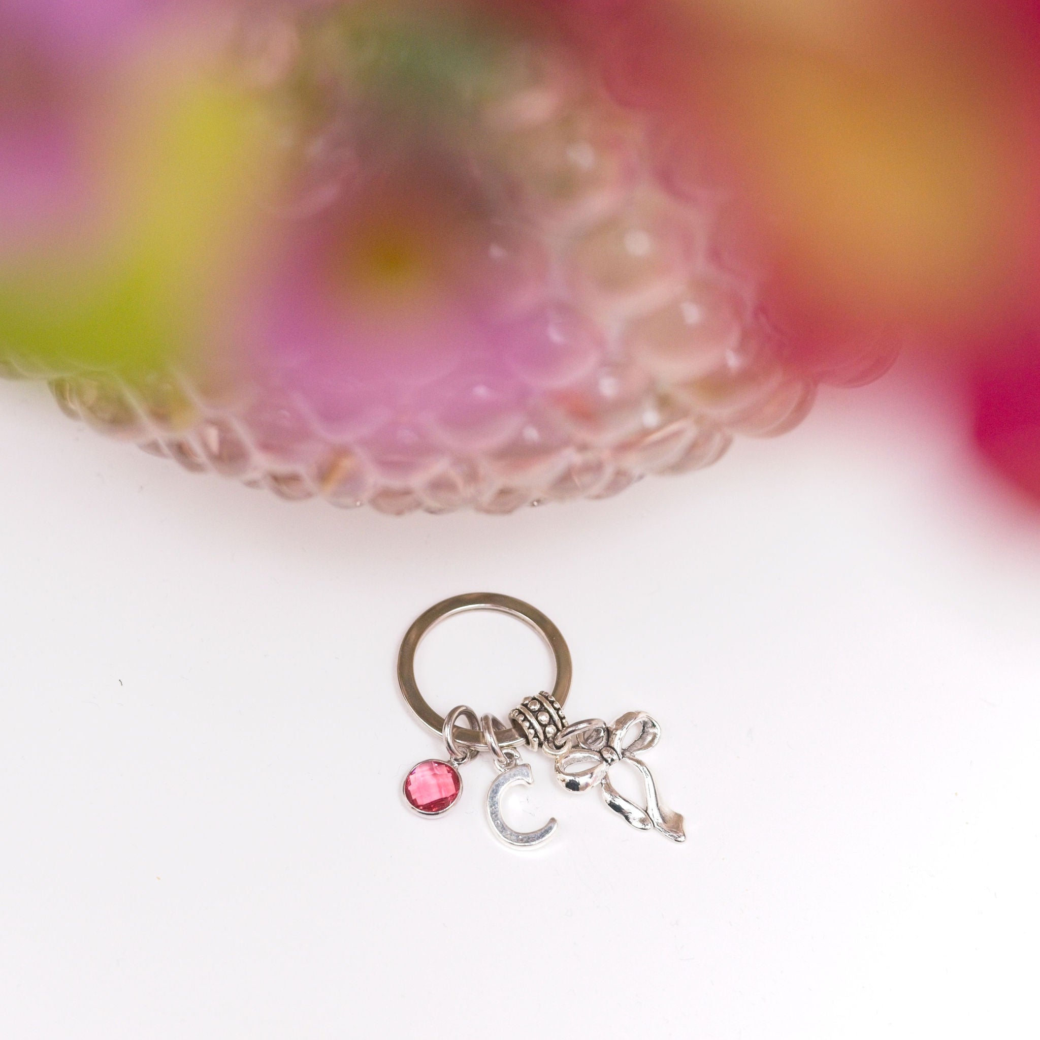 Personalised Bow Keyring