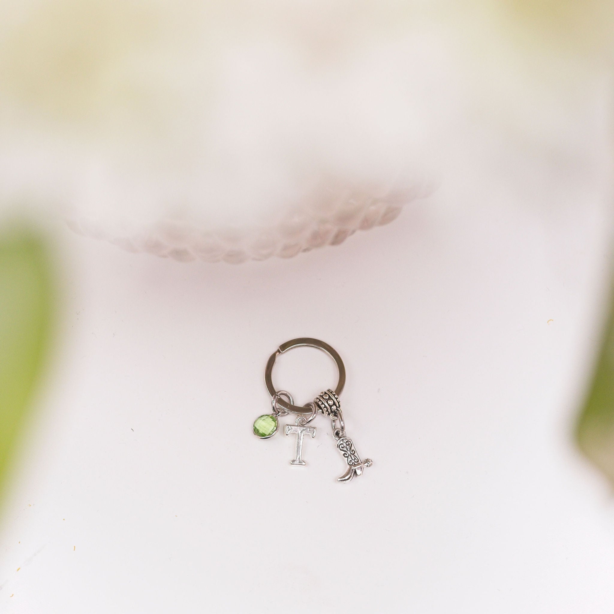 Personalised Cowboy Boot Keyring