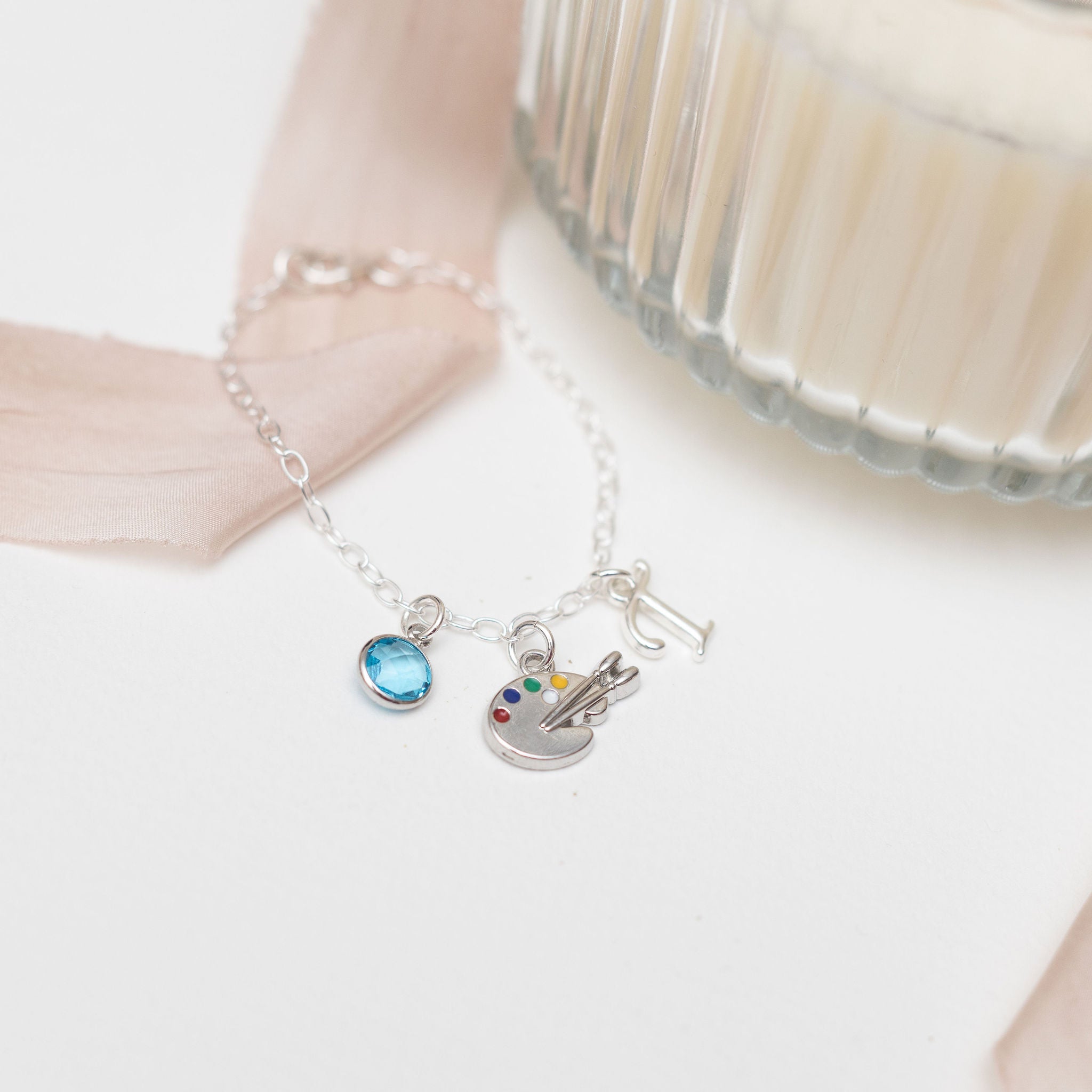 Personalised Paint Palette Bracelet