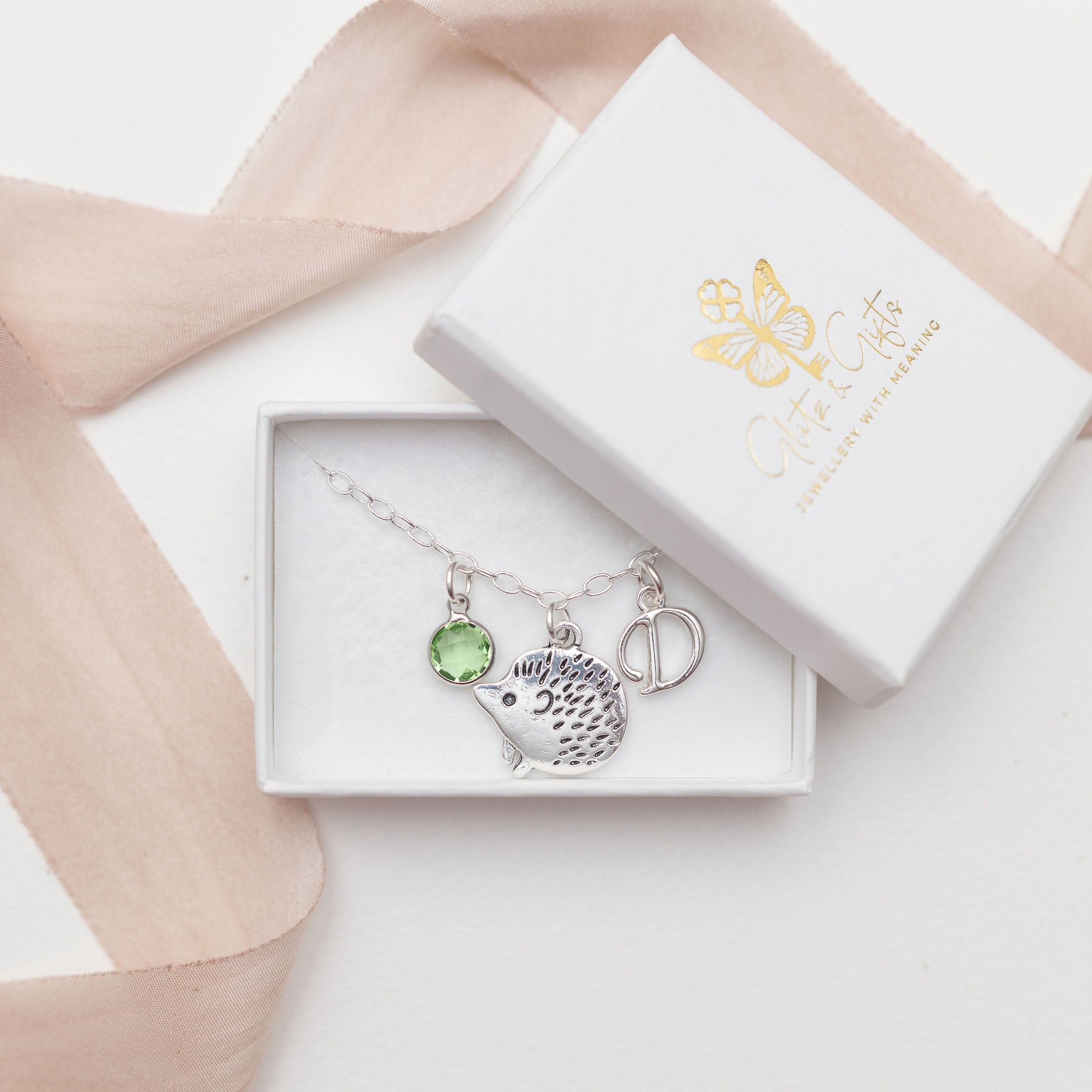 Personalised Hedgehog Bracelet