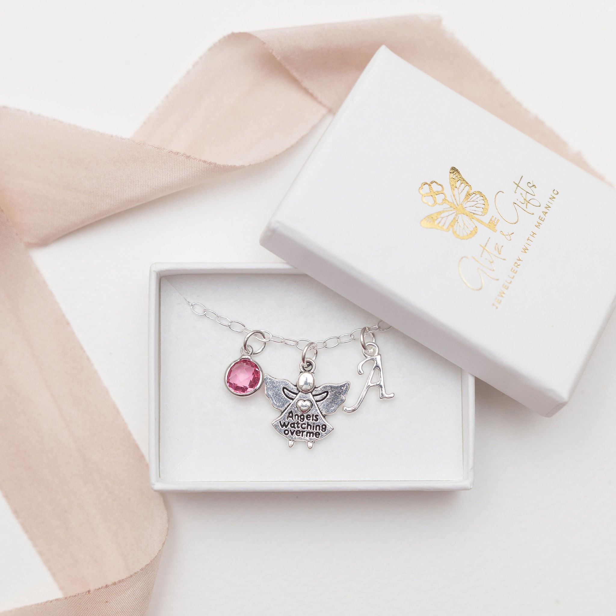 Personalised Guardian Angel Bracelet