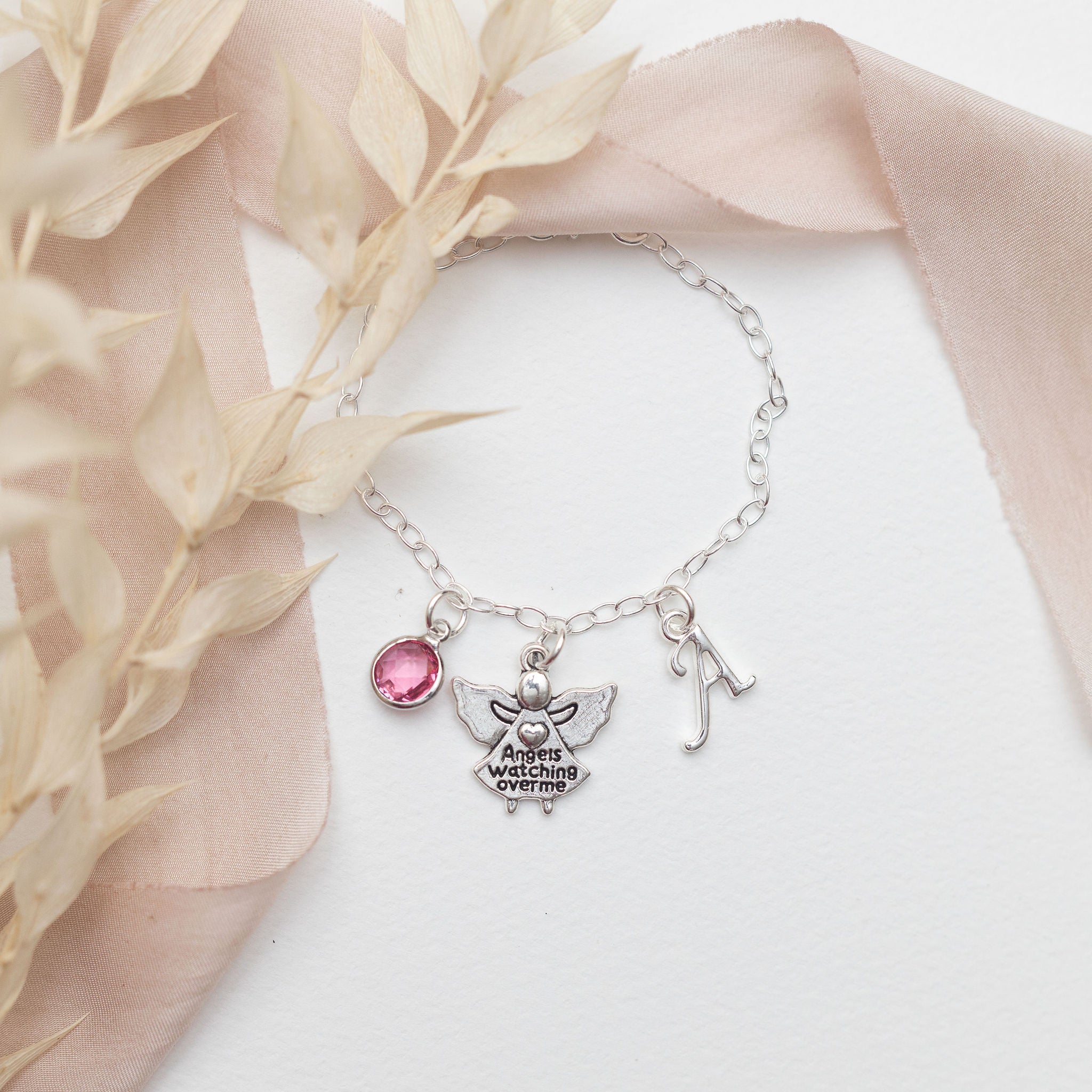 Personalised Guardian Angel Bracelet