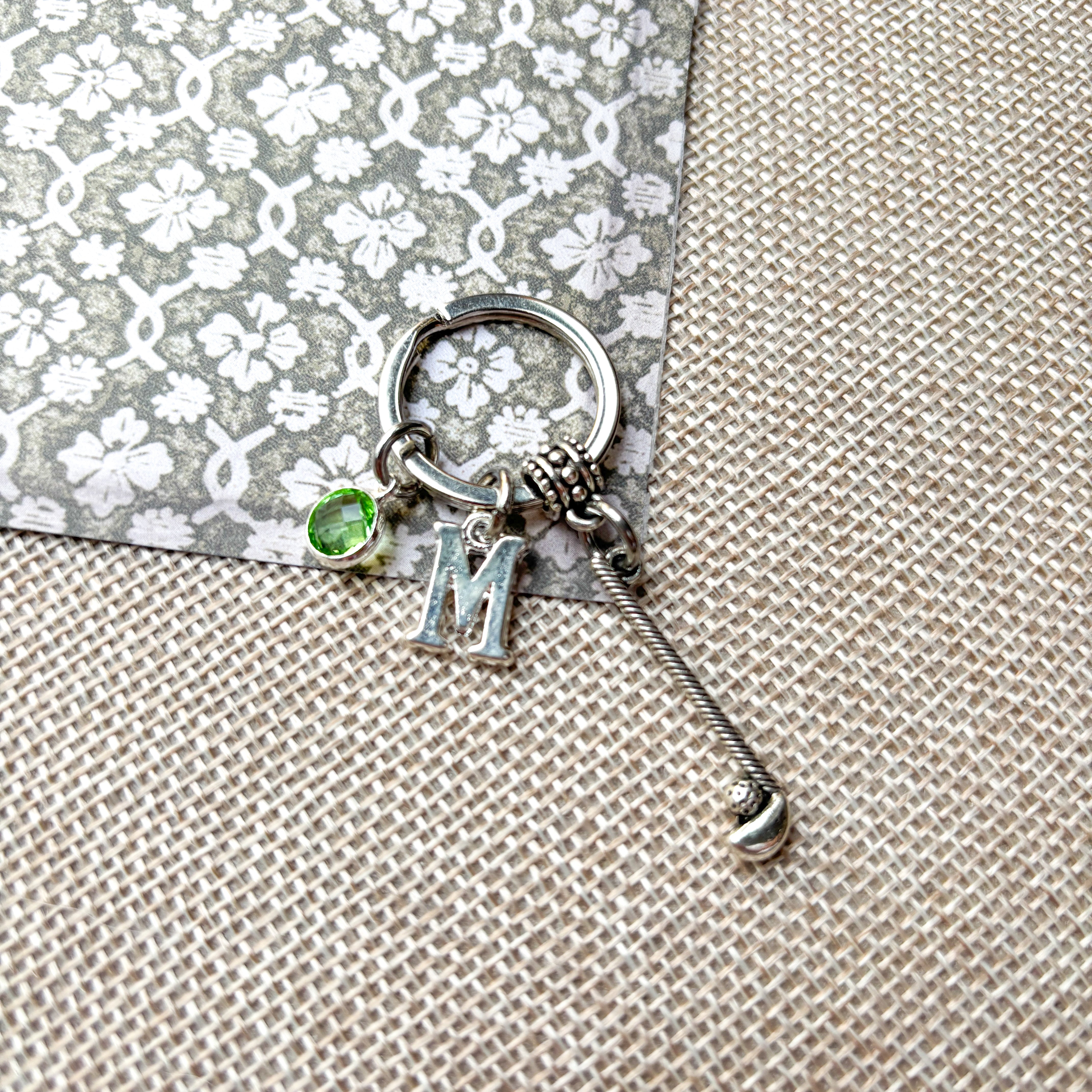 Personalised Golf Keyring