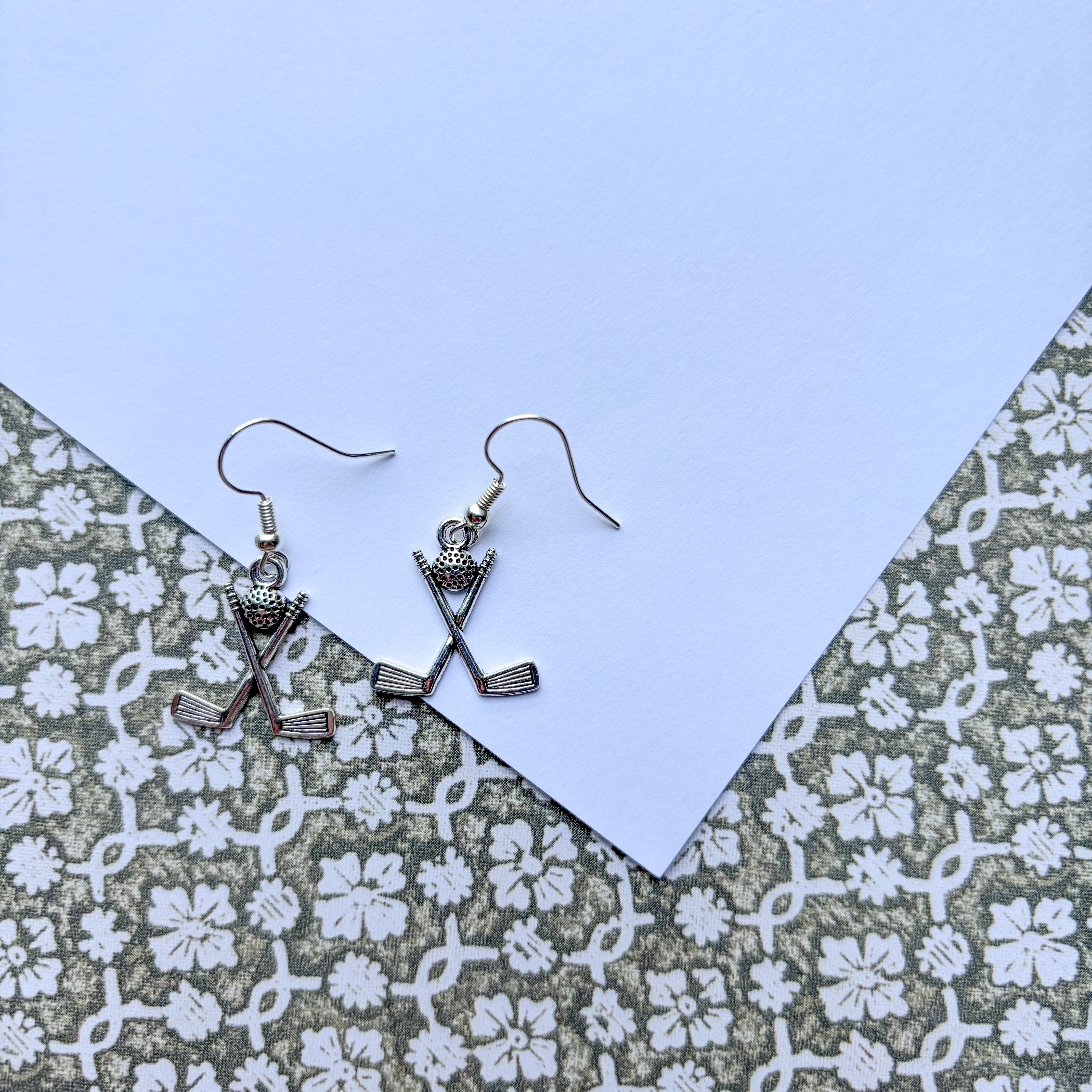 Golf Club Simply Charm Earrings