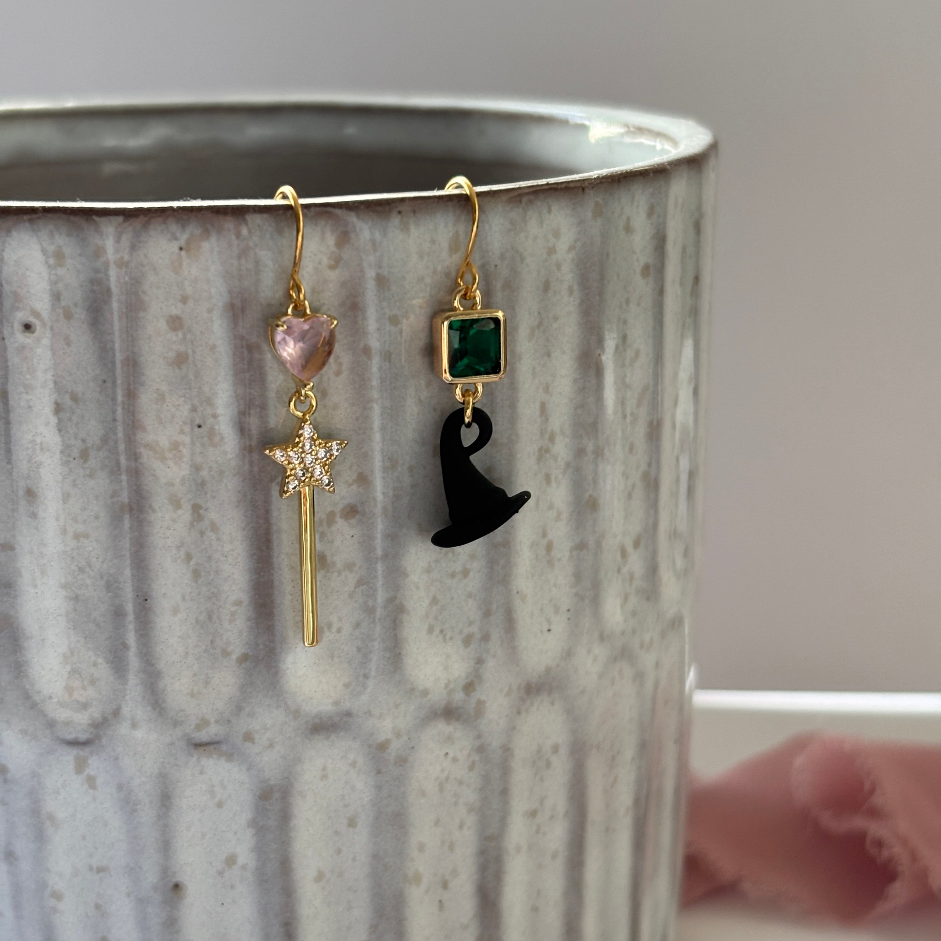Mismatched Wicked Dangle Earrings