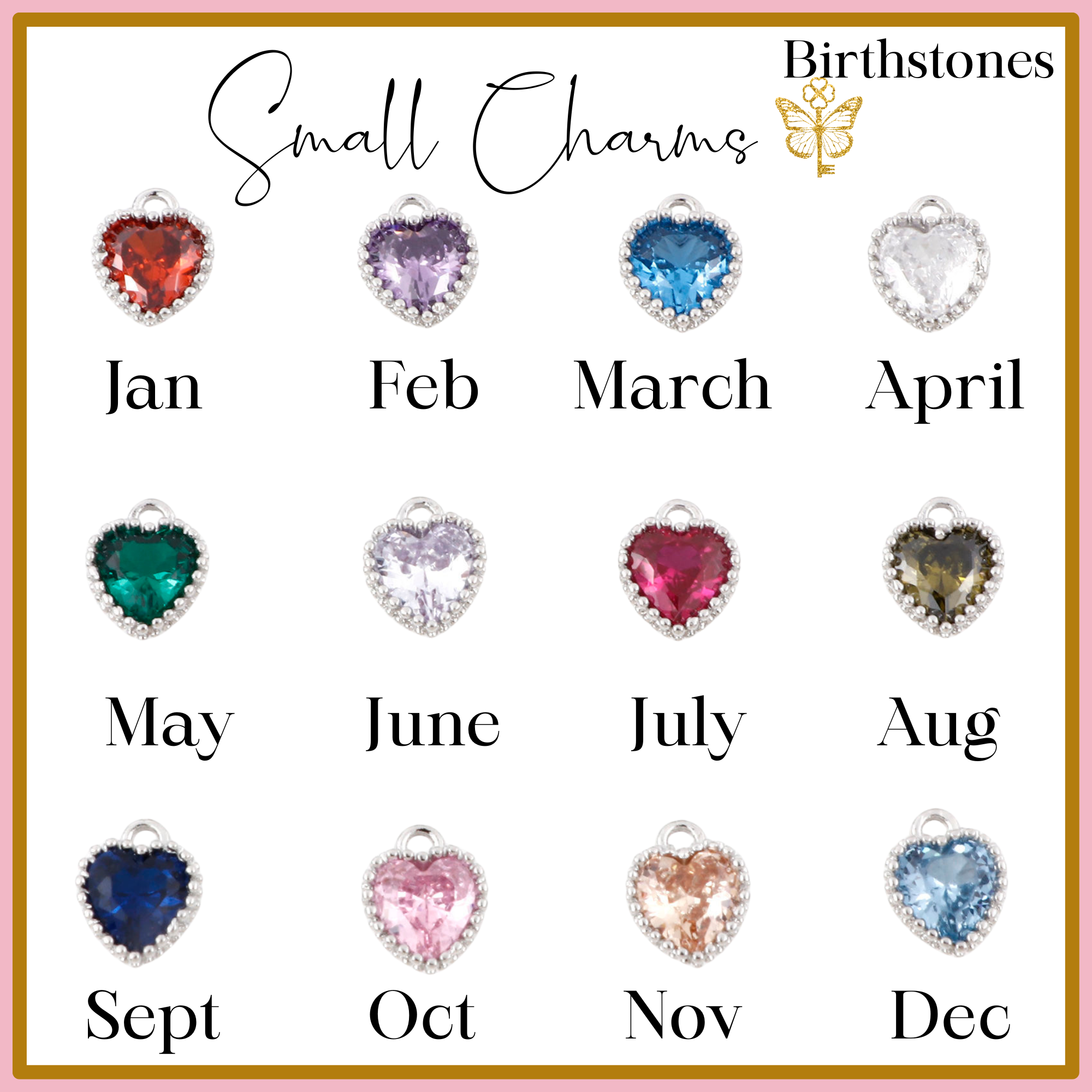 Ghost Charm Necklace with Birthstone & Initial, Personalised Halloween Jewellery, CZ Spring Clasp, Paperclip Chain Gift for Her