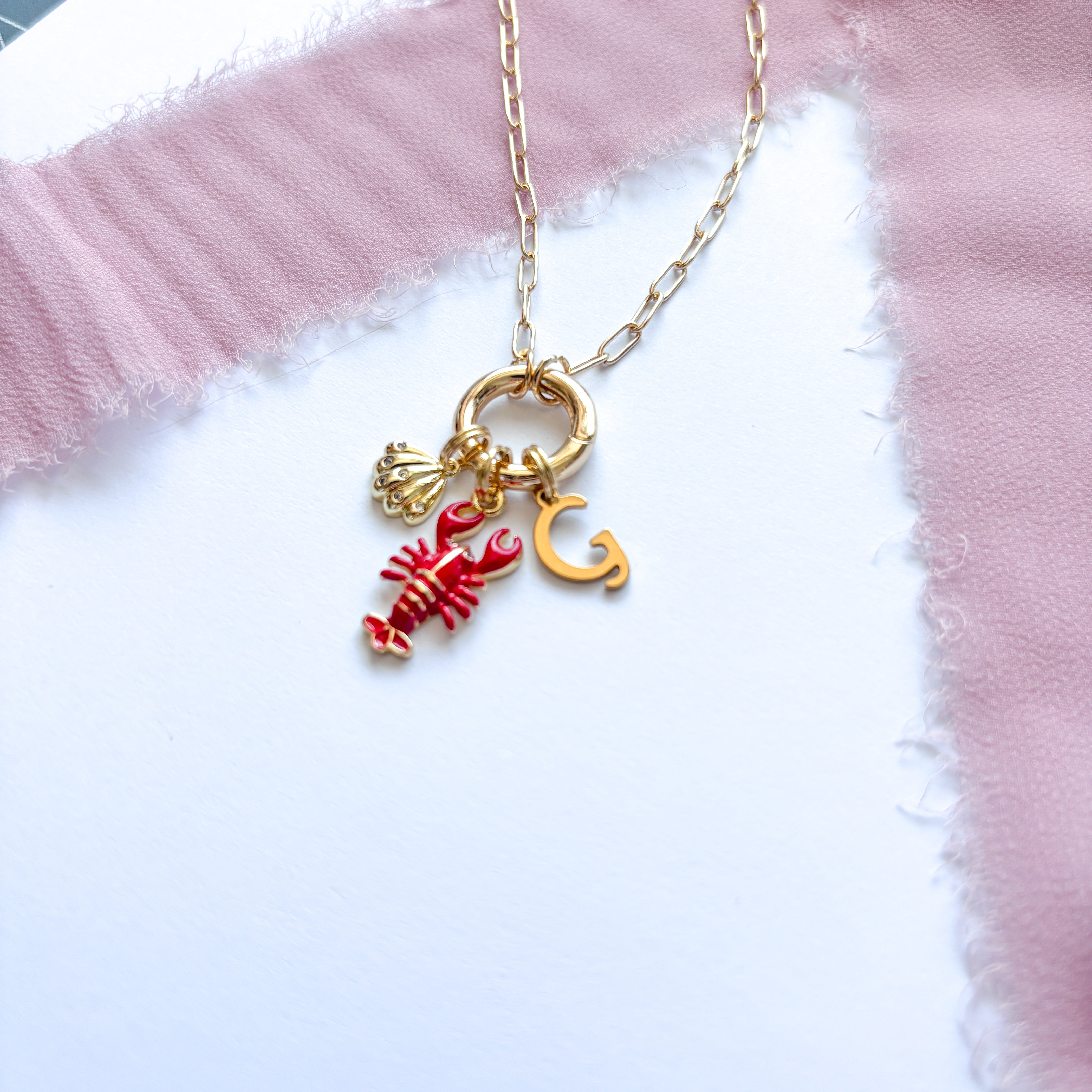 Seaside Treasure Necklace Personalised Necklace