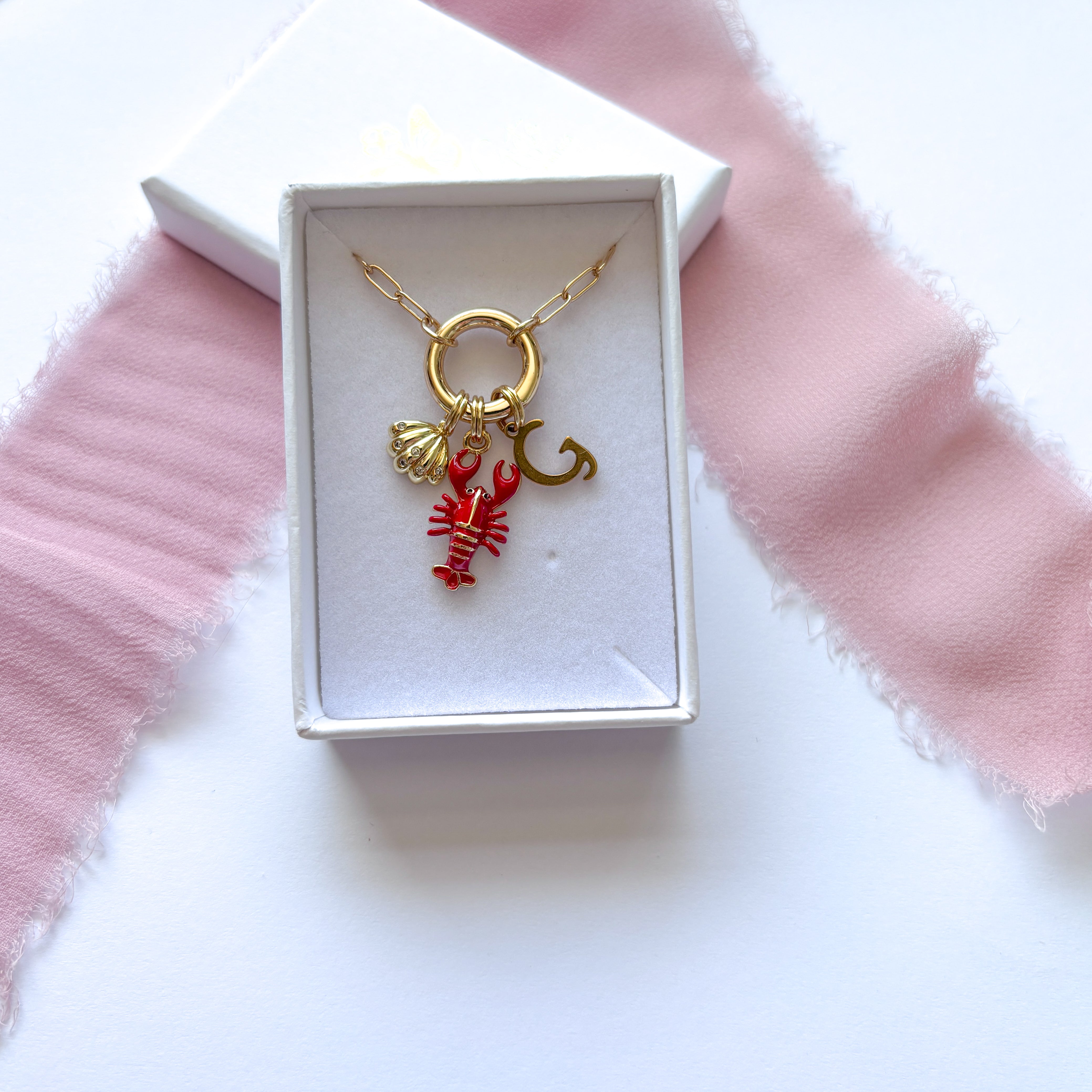 Seaside Treasure Necklace Personalised Necklace