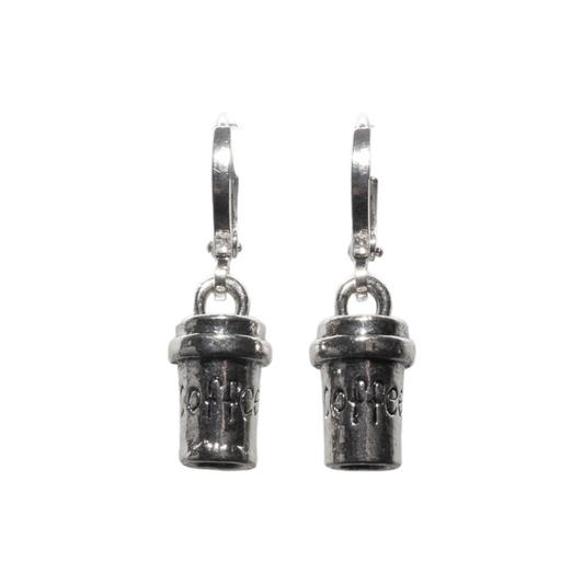 Coffee Charm Earrings