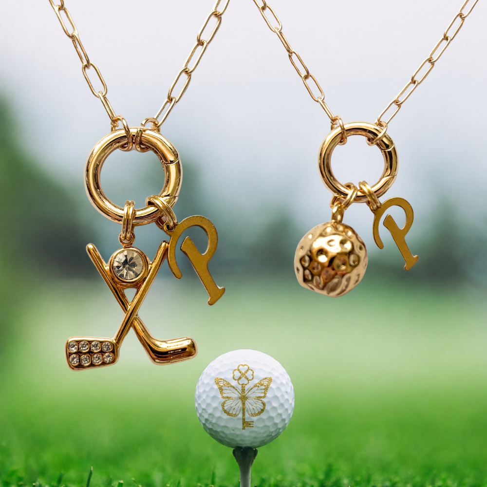 Create your own Golf Necklace- 2 charms