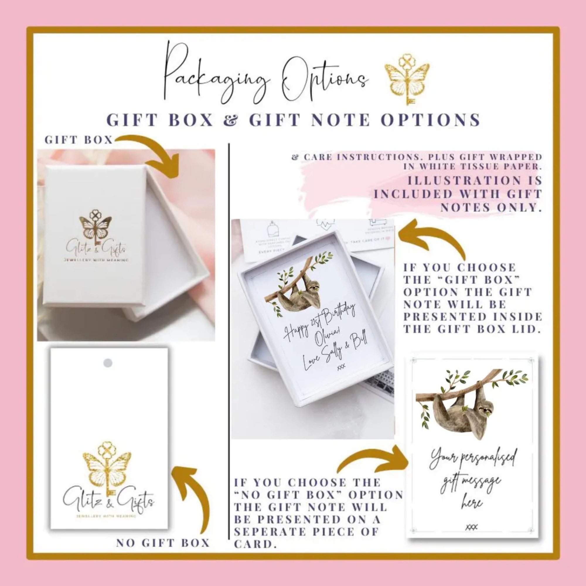 Personalised Sloth Keyring