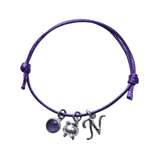 Personalised Cauldron Cord Bracelet