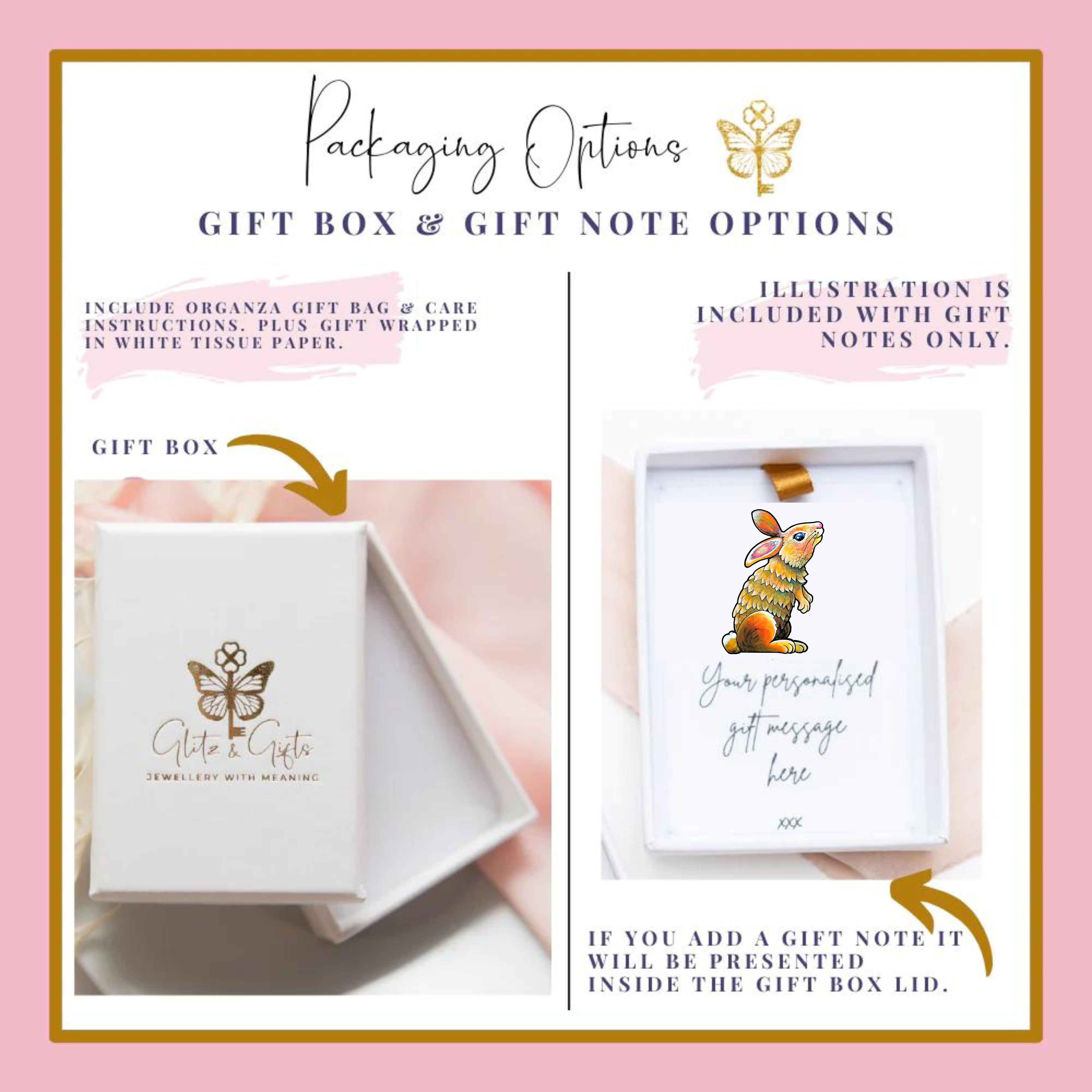 Personalised Bunny Rabbit Necklace