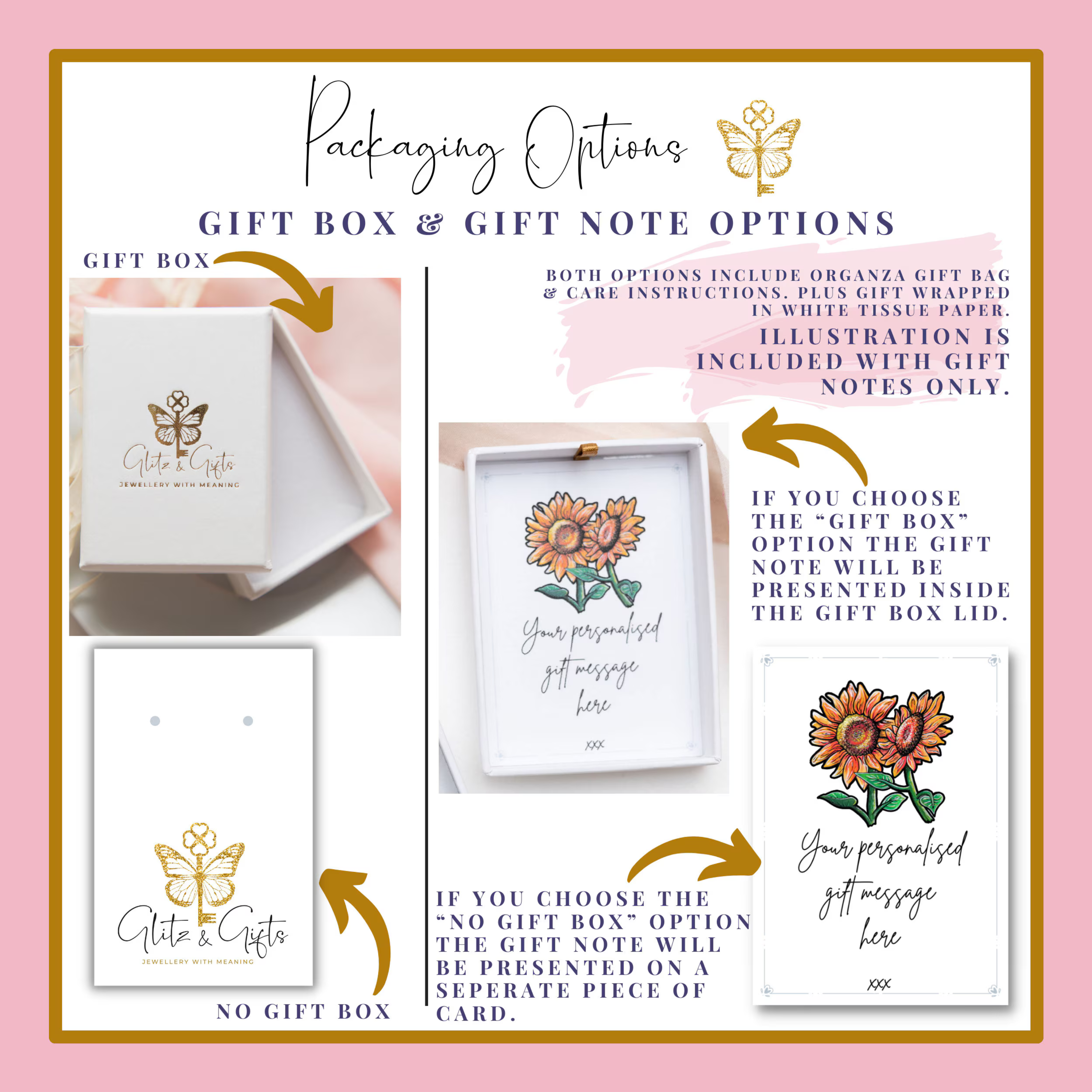 Sunflower Charm Earrings