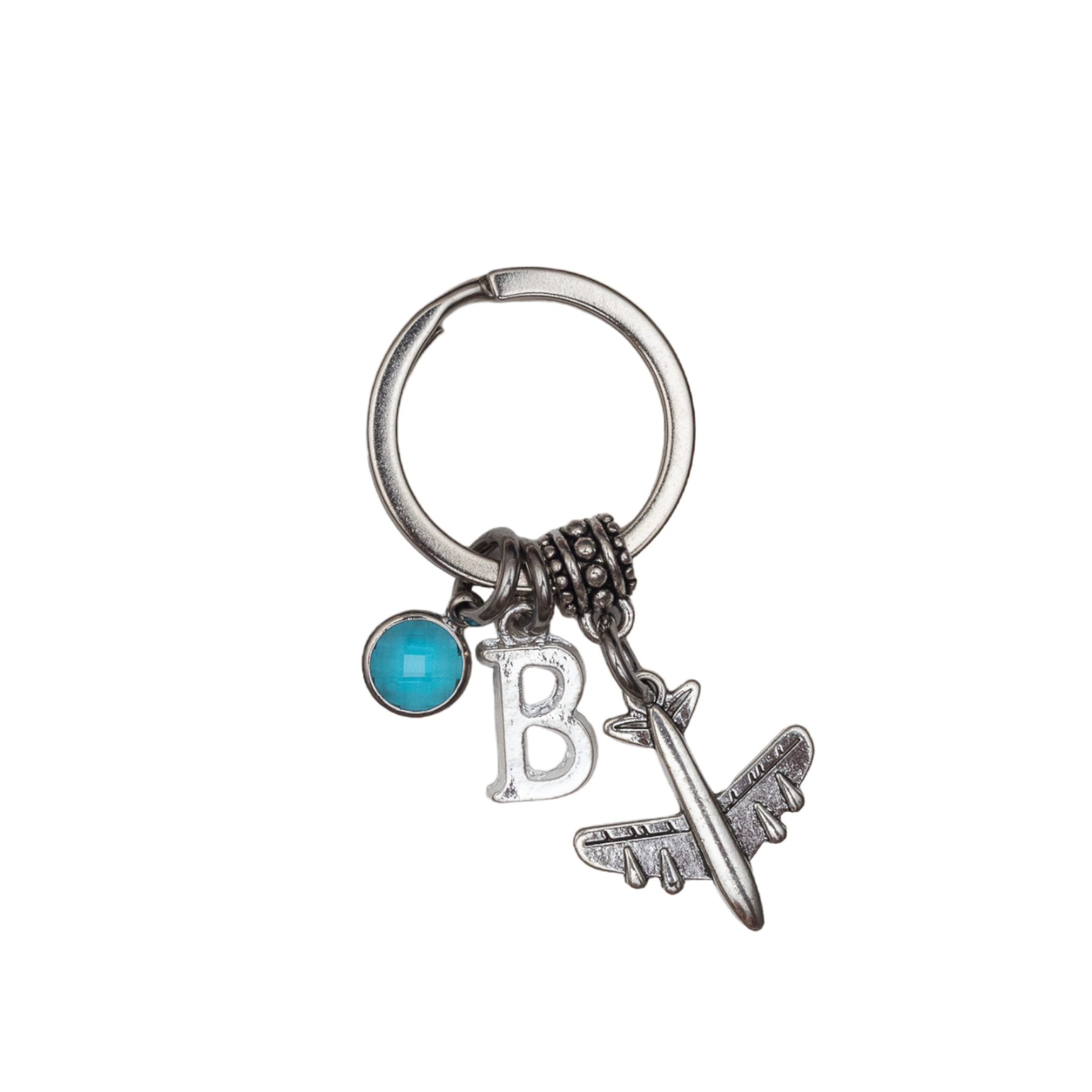 Personalised Aeroplane Keyring