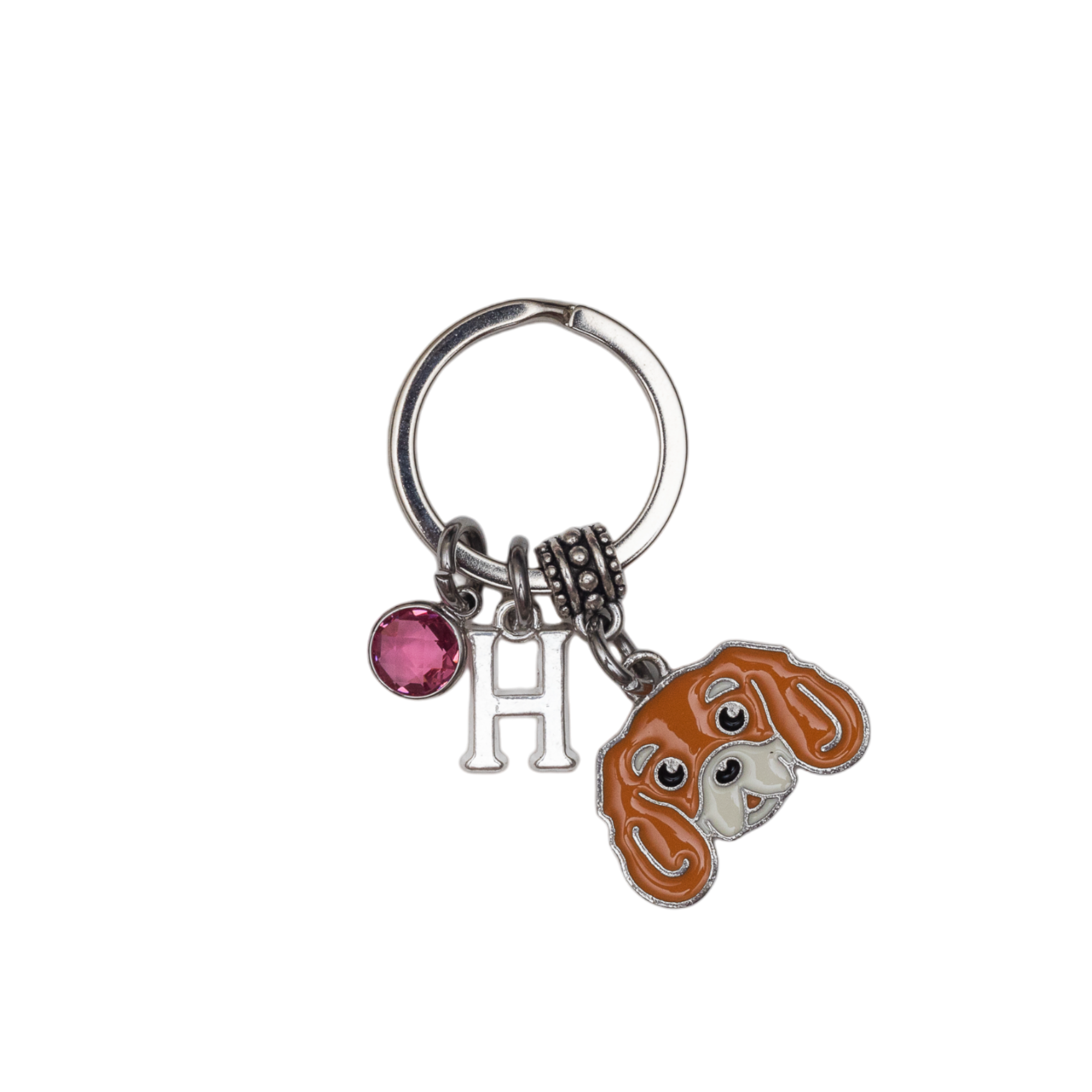 Personalised Cavalier King Charles Keyring