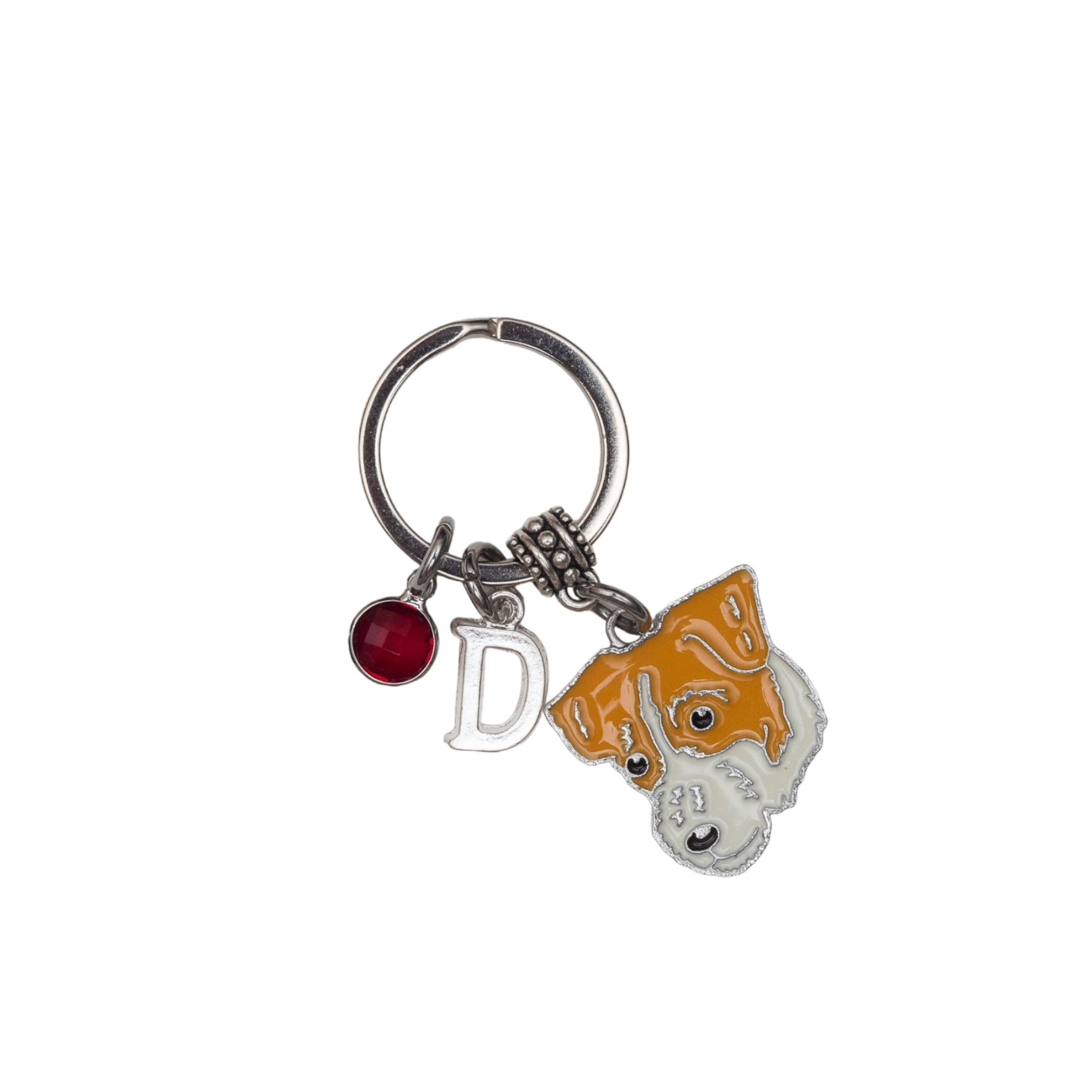 Personalised Jack Russell Keyring