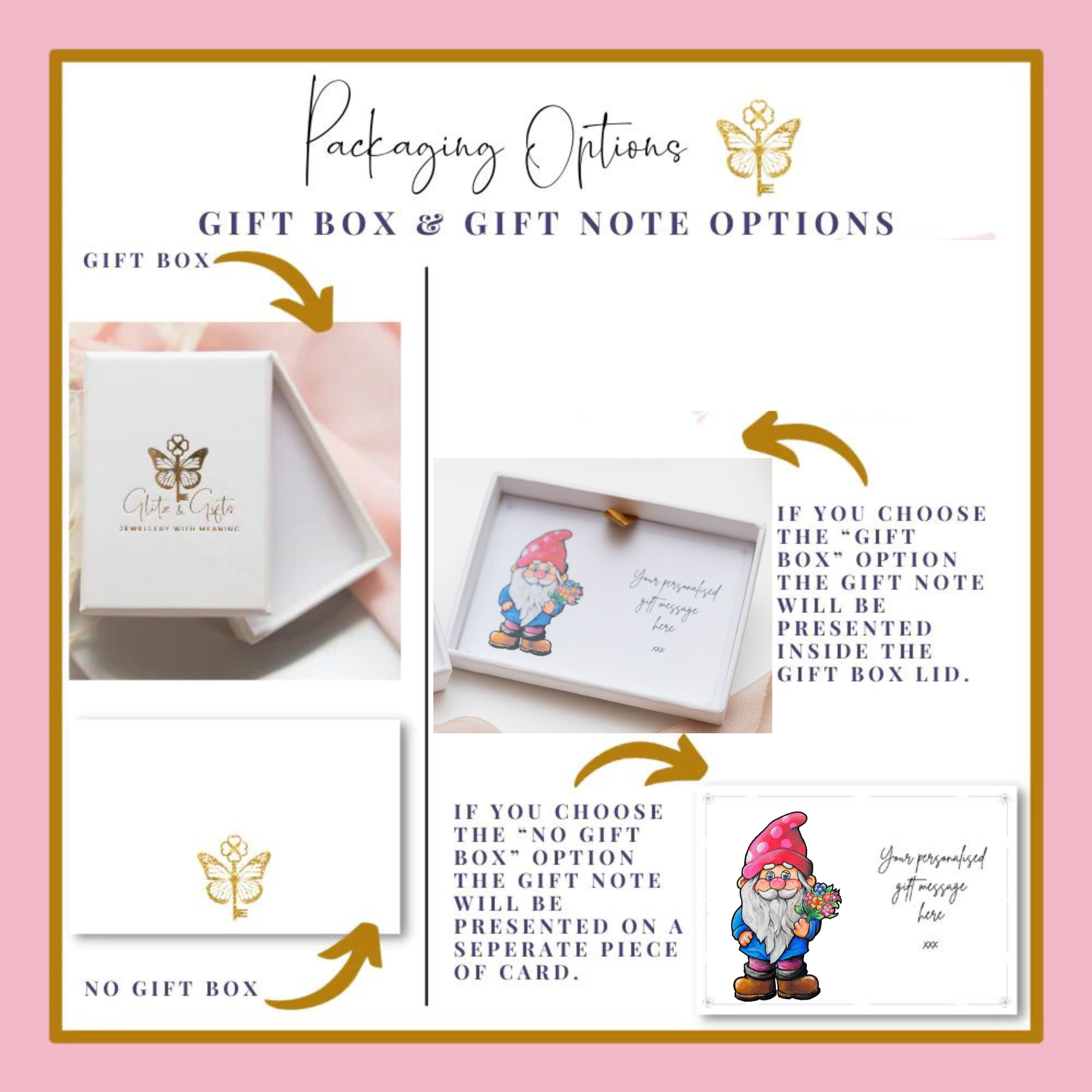 Personalised Gnome Cord Bracelet