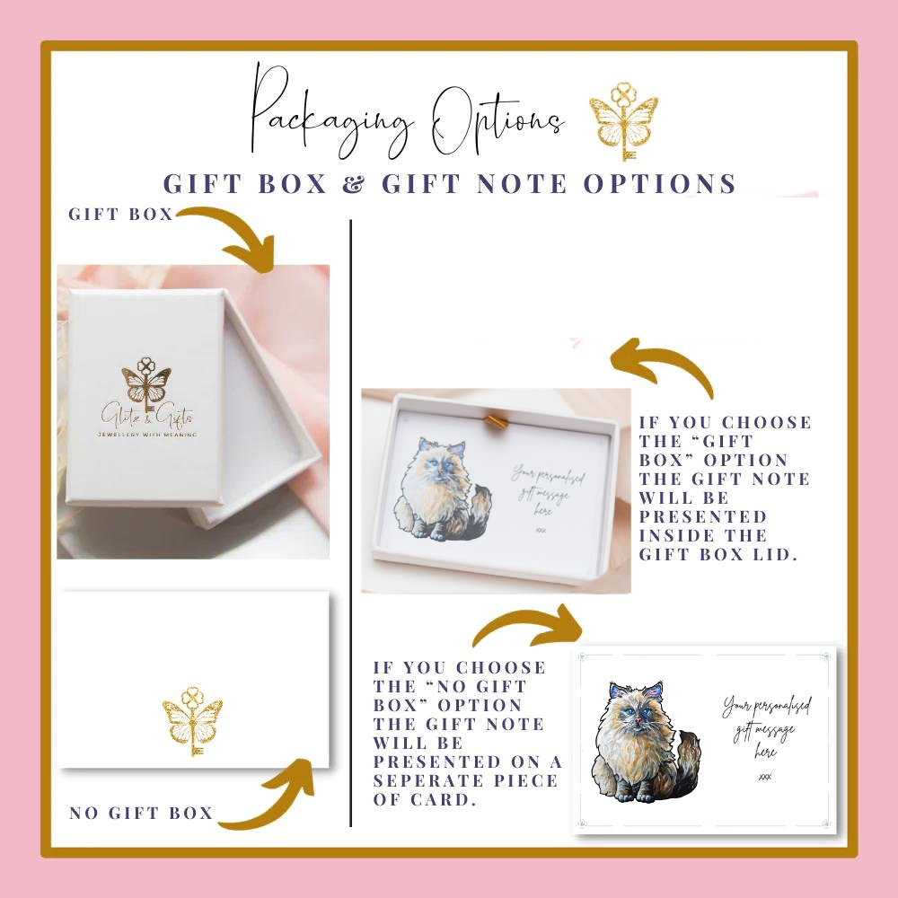 Personalised Origami Cat Bracelet