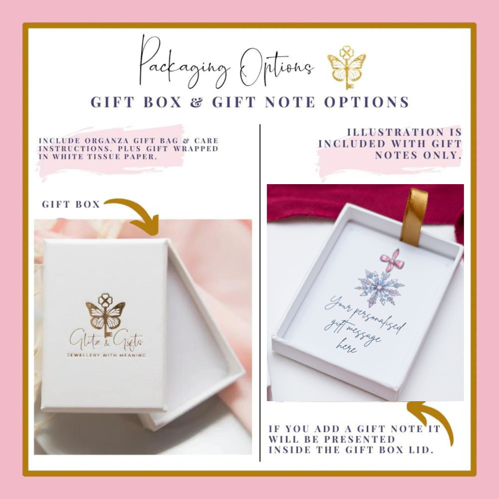 Personalised Winter Mittens Necklace