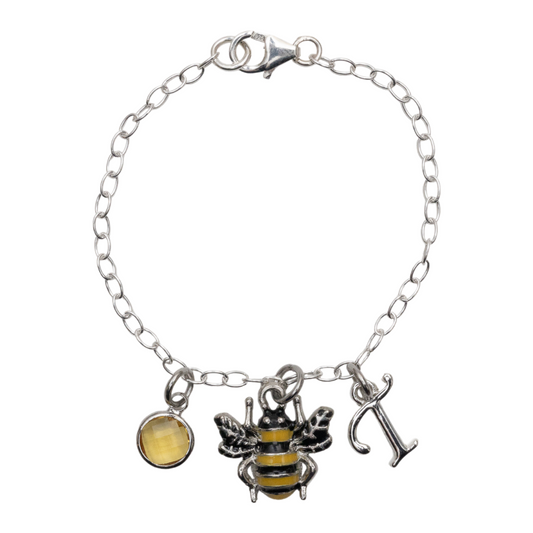 Personalised Bee Bracelet