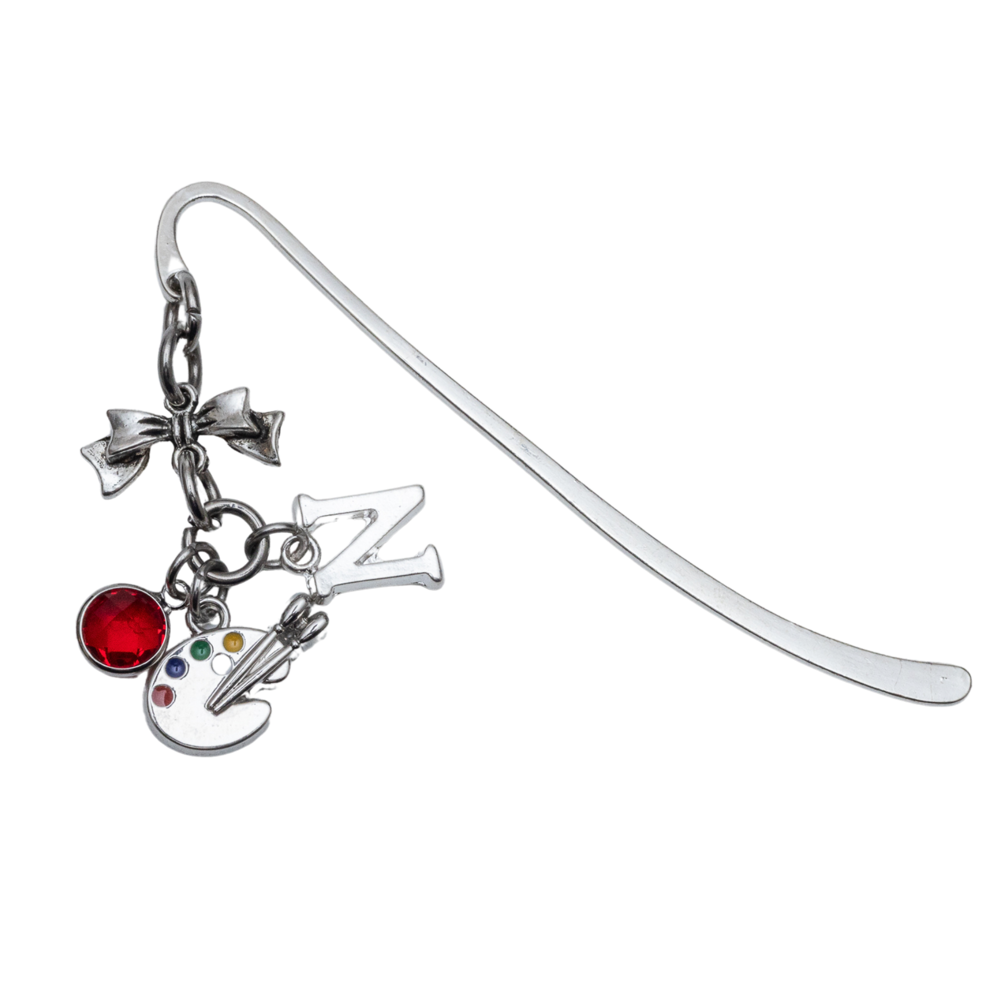 Personalised Paint Palette Artist Bookmark