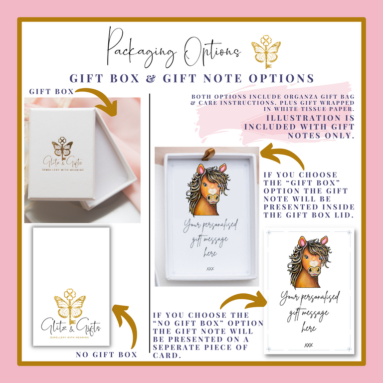 Personalised Horse Keyring glitzandgifts