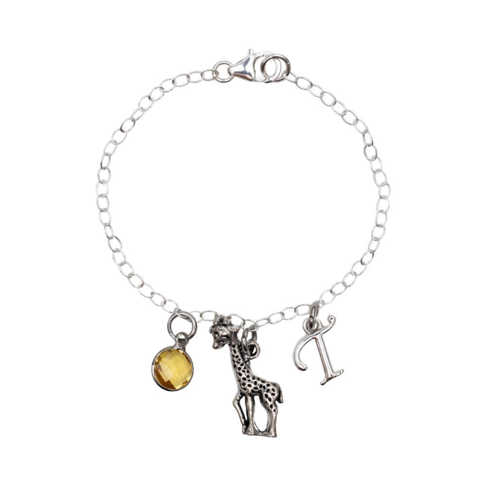 Personalised Giraffe Bracelet