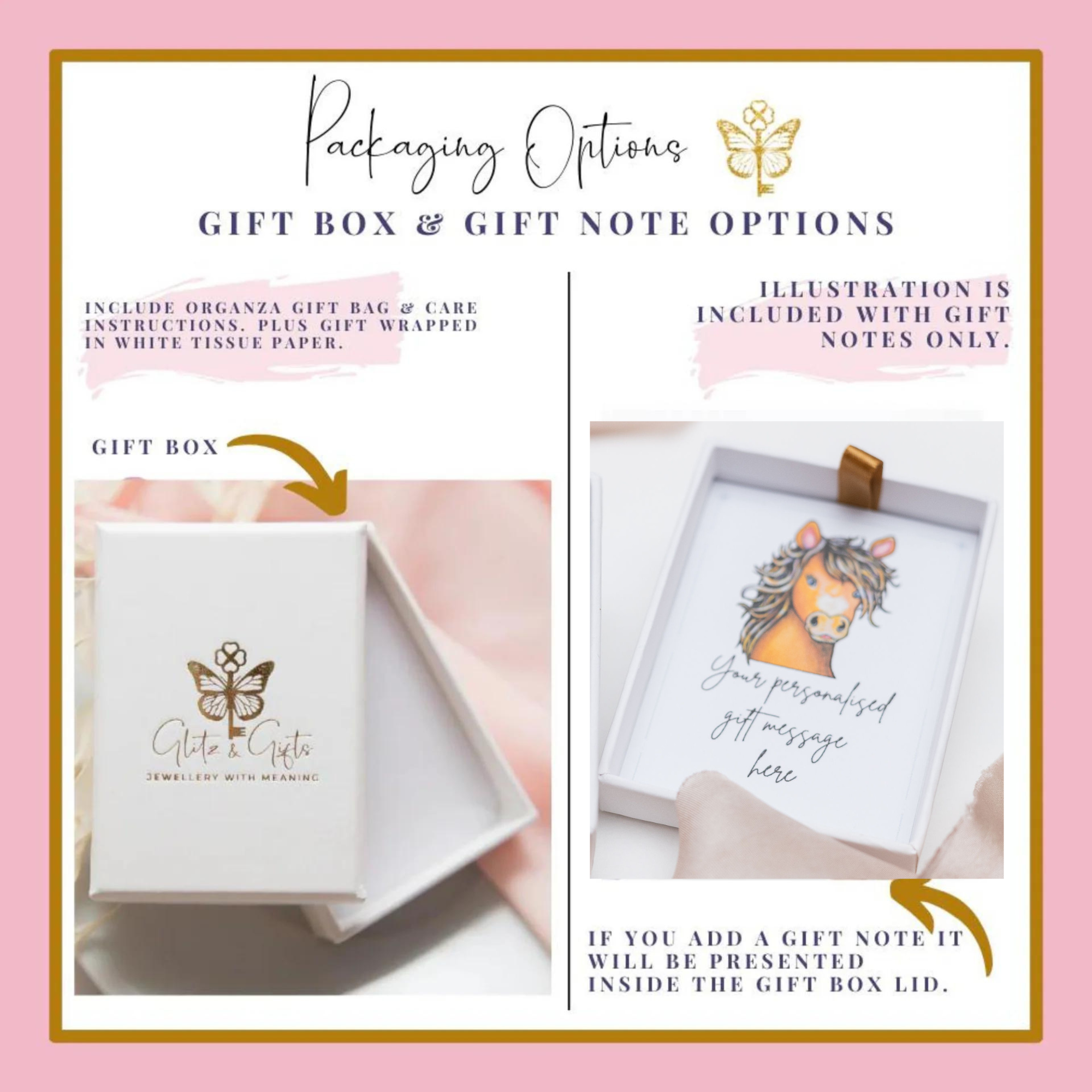 Personalised Horse Necklace