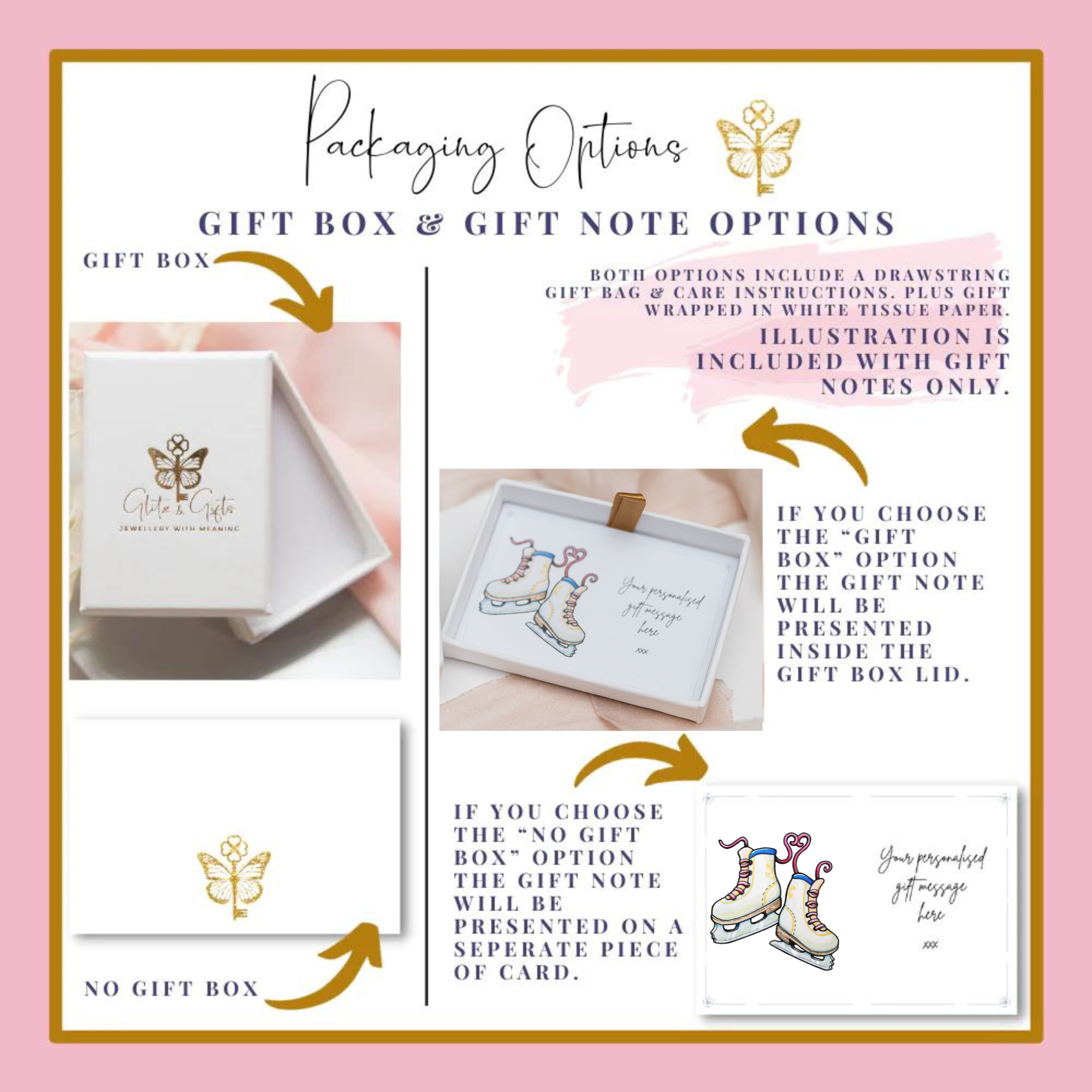 Personalised Ice Skate Bracelet