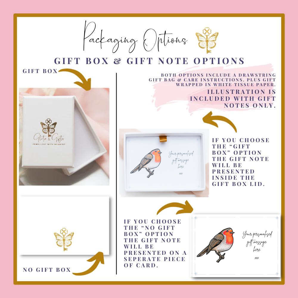 Personalised Robin Bracelet