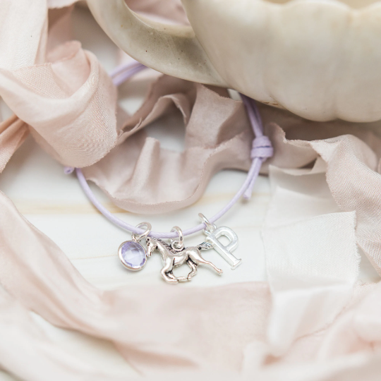 Personalised Horse Cord Bracelet