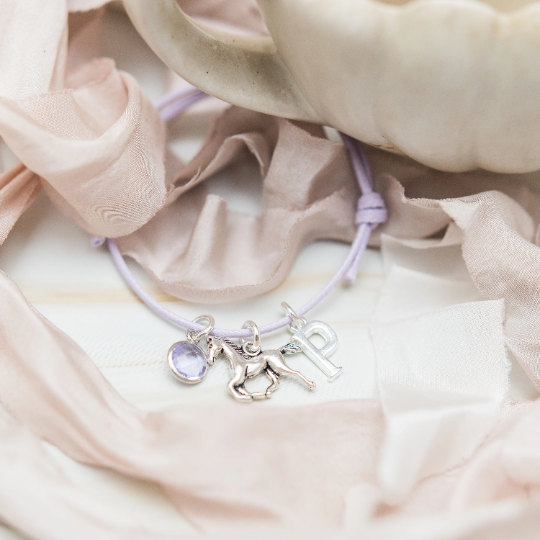 Personalised Horse Cord Bracelet