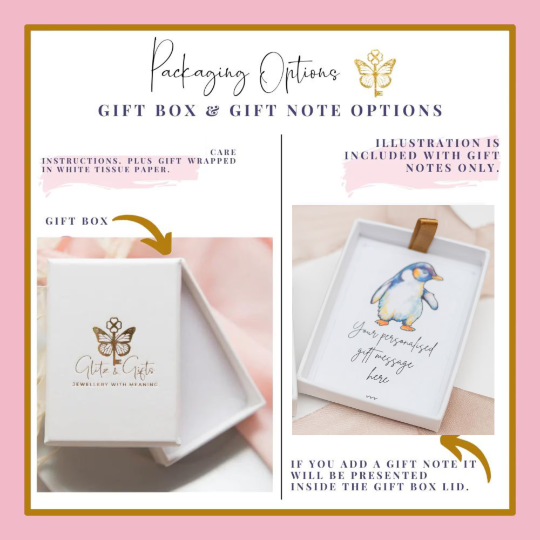 Personalised Penguin Necklace