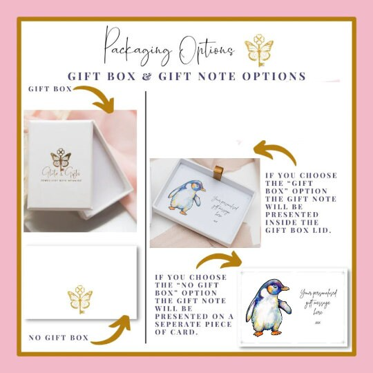 Personalised Penguin Cord Bracelet