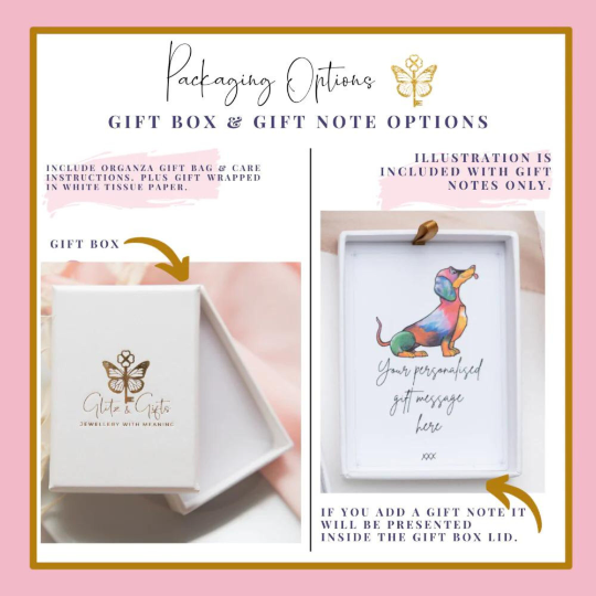 Personalised Dachshund Necklace