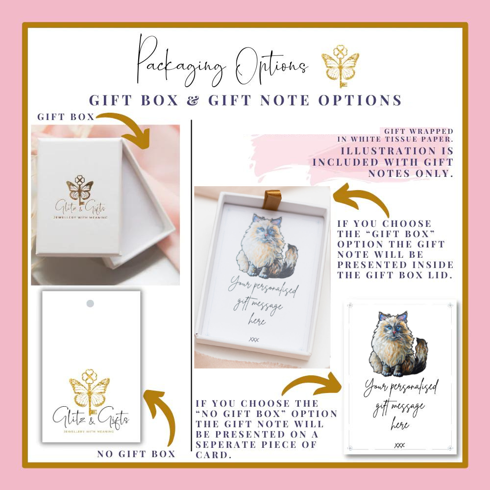 Cat Face Birthstone Charm Earrings