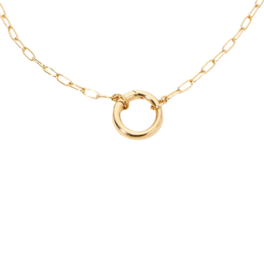 Create your own Football Paper Clip Charm Necklace - 3 Charms
