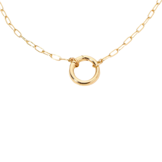 Create your own Football Paper Clip Charm Necklace - 3 Charms