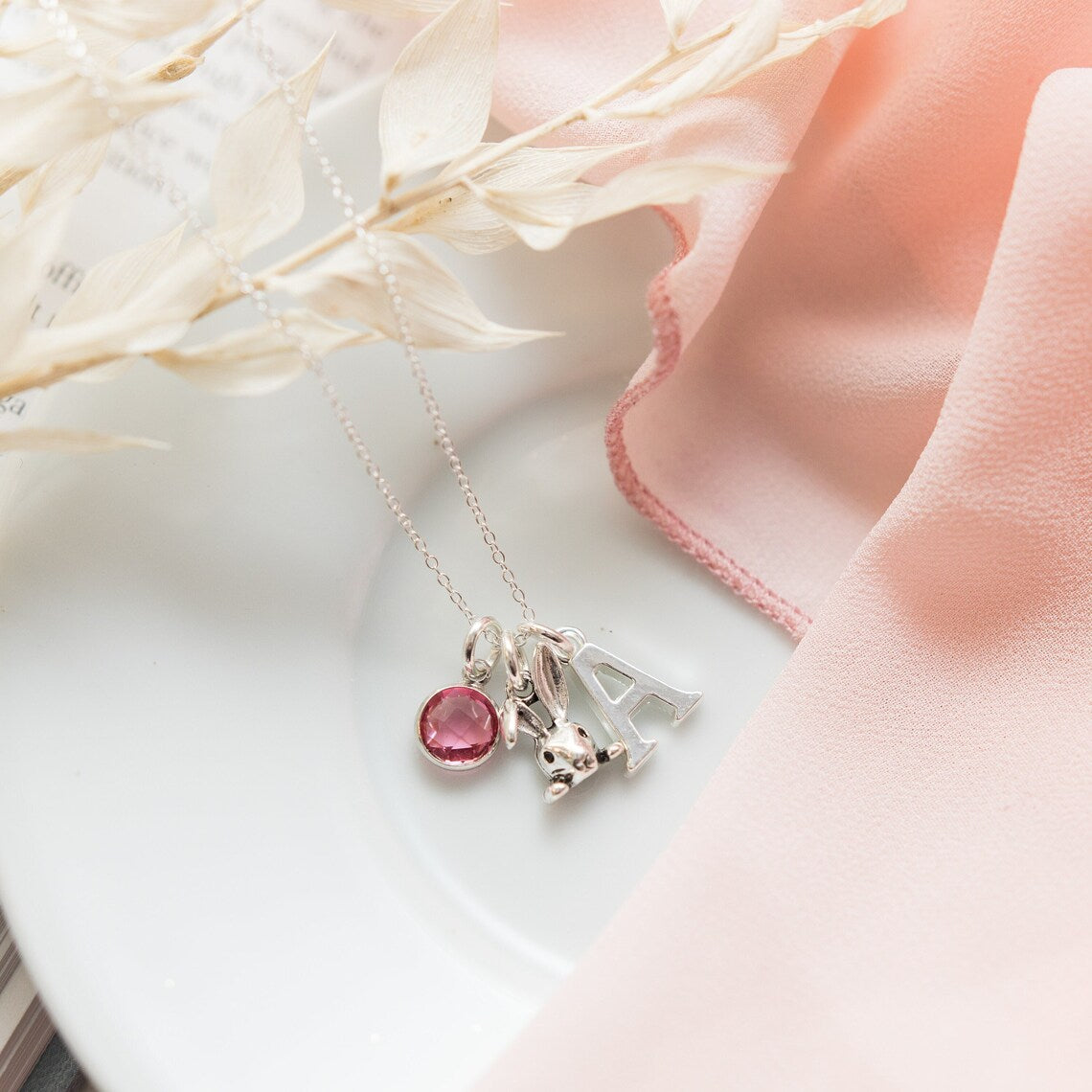 Personalised Bunny Rabbit Necklace