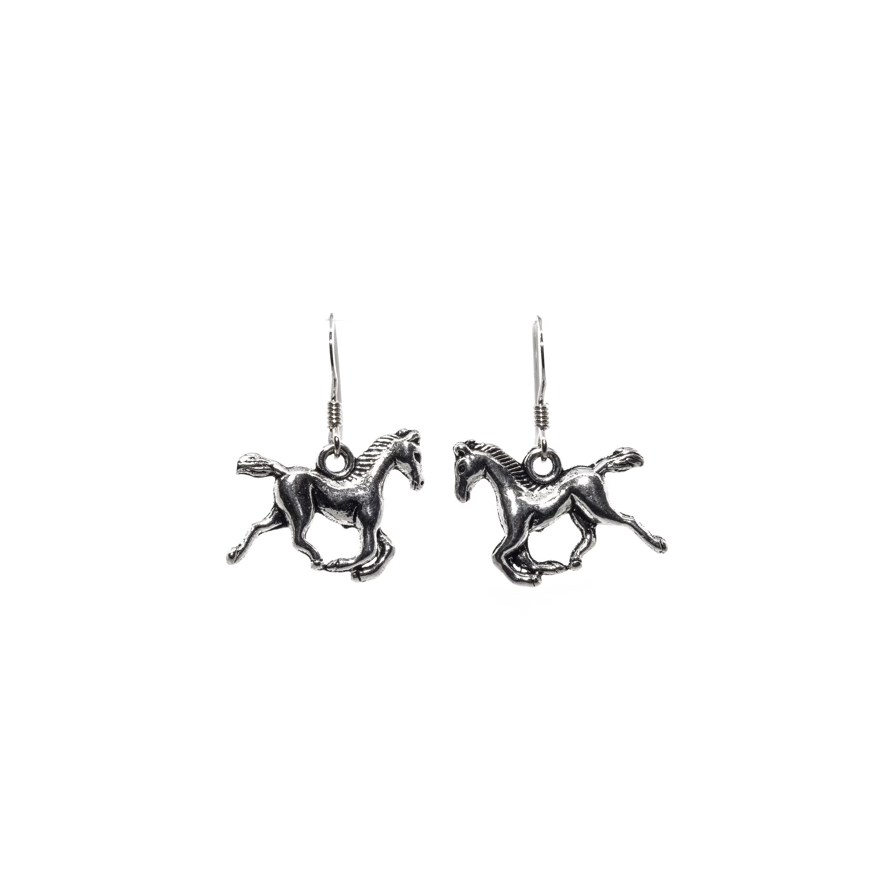 Horse Charm Earrings