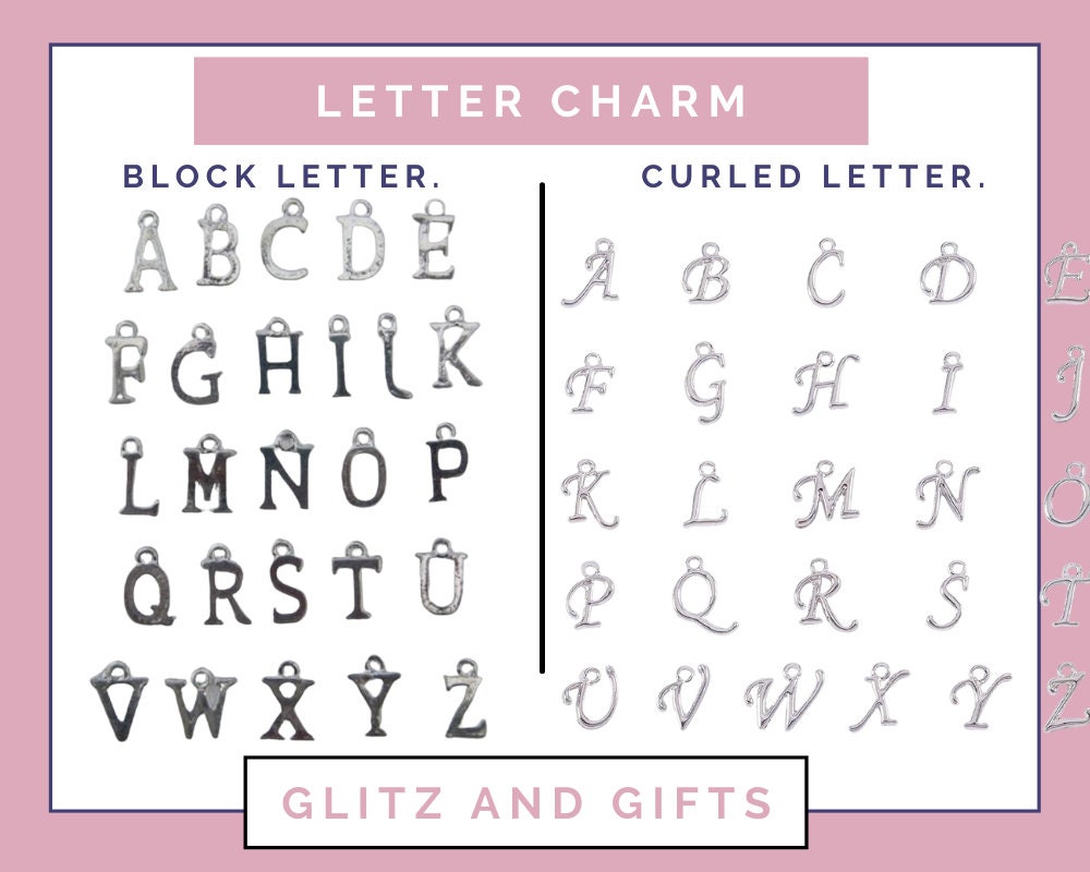 ADD ON SERVICE- Additional Letter Charms