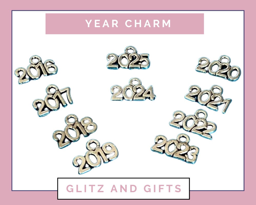Add A Year Charm on to an existing order - please message before purchasing