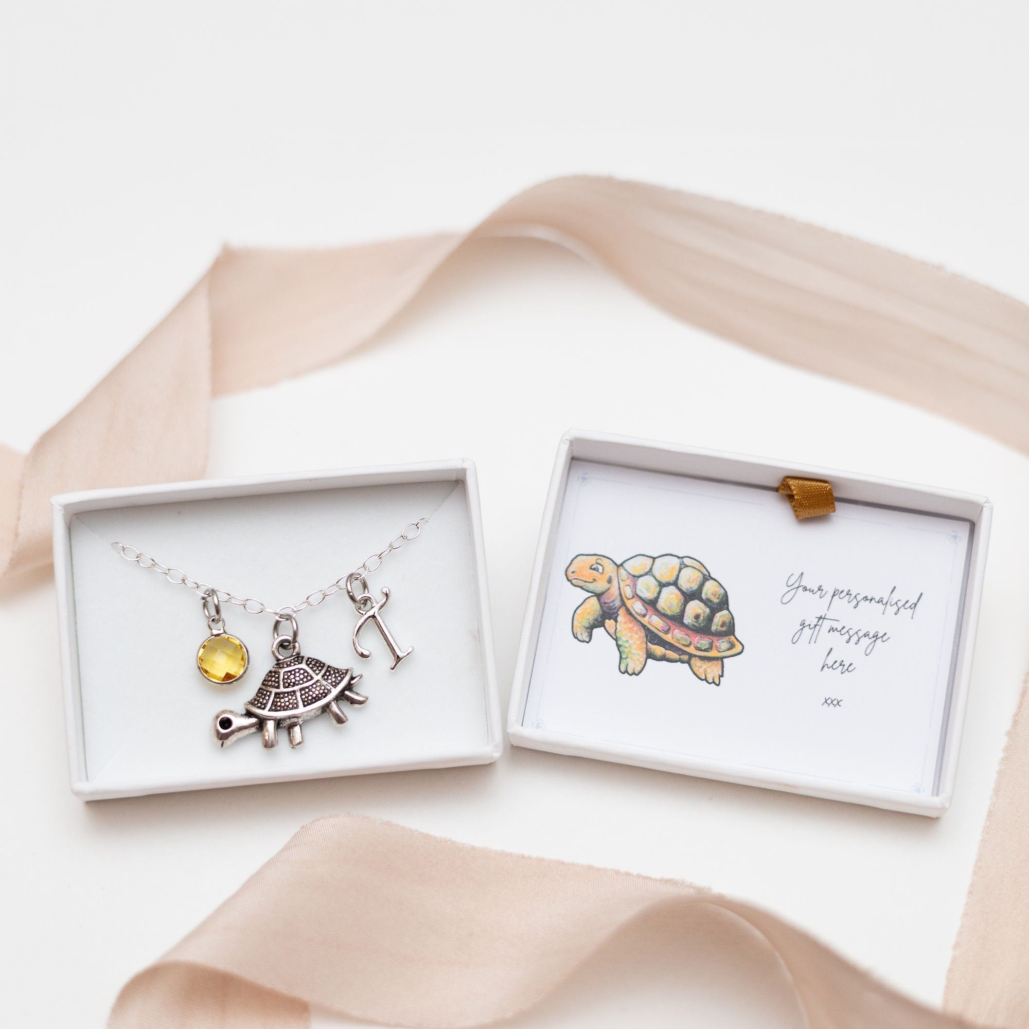 Tortoise bracelet, personalised gifts, reptile owner gift, animal jewellery, birthstone, pet loss memorial keepsake, tortoise gift