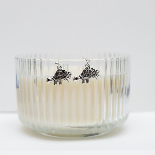 Tortoise earrings, tortoise gifts, women's jewellery, reptile owner gifts, animal fans gift, pet loss, vet tech thank you